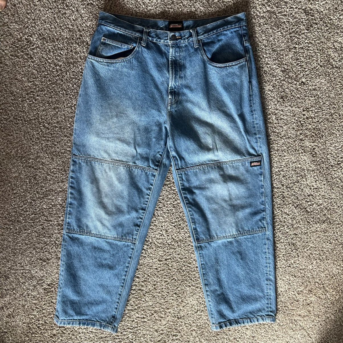 Supreme SUPREME WASHED BLUE REGULAR JEANS | Grailed