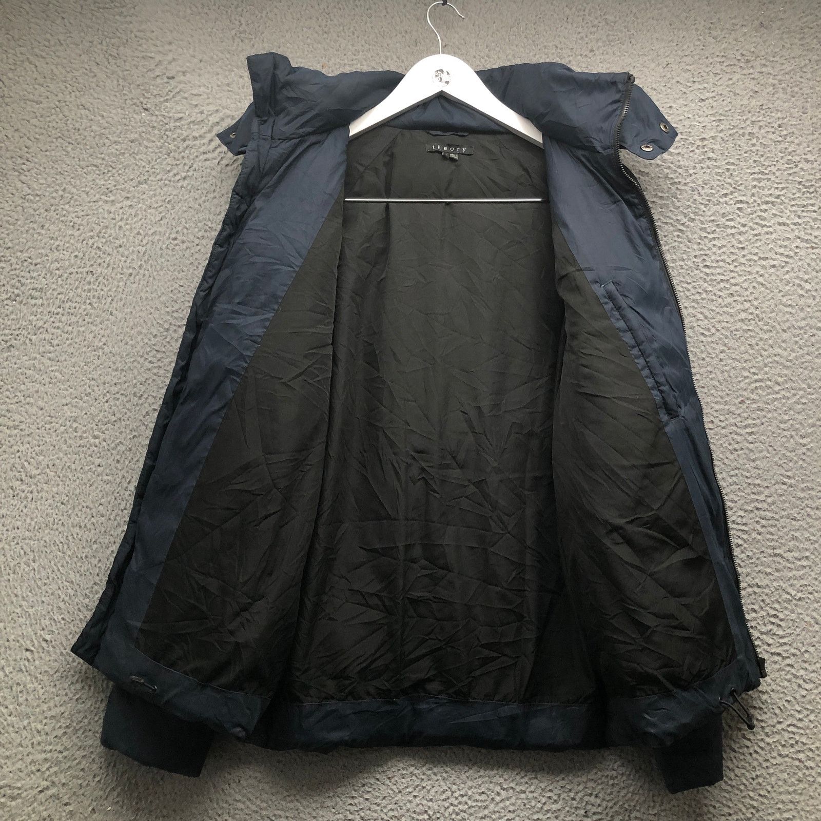 Theory Theory Down Quilted Puffer Full Zip Jacket Mens Small Size US S / EU 44-46 / 1 - 7 Thumbnail