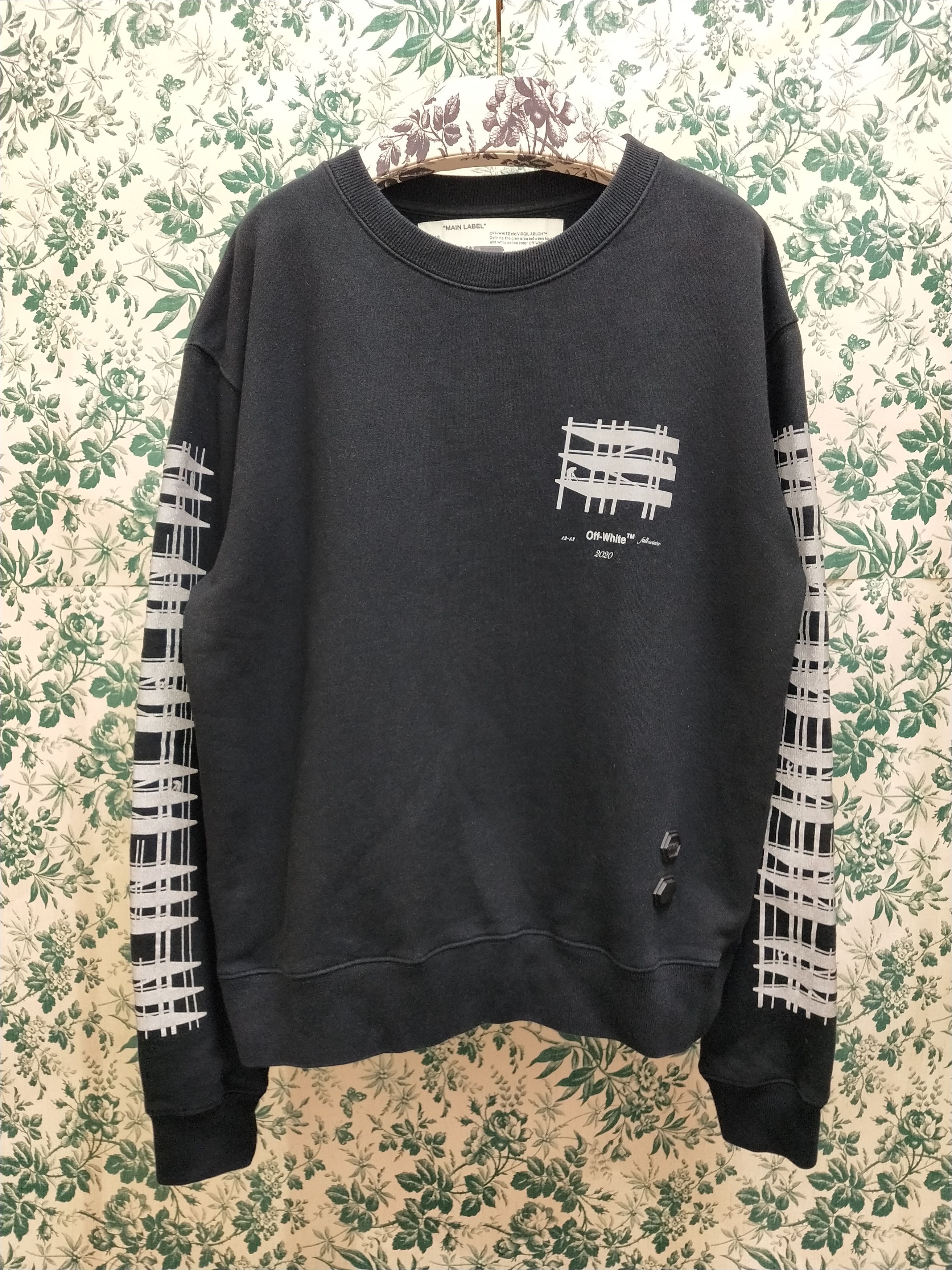 Off-White Scaffold Arrow Sweatshirt Size US M / EU 48-50 / 2 - 2 Thumbnail