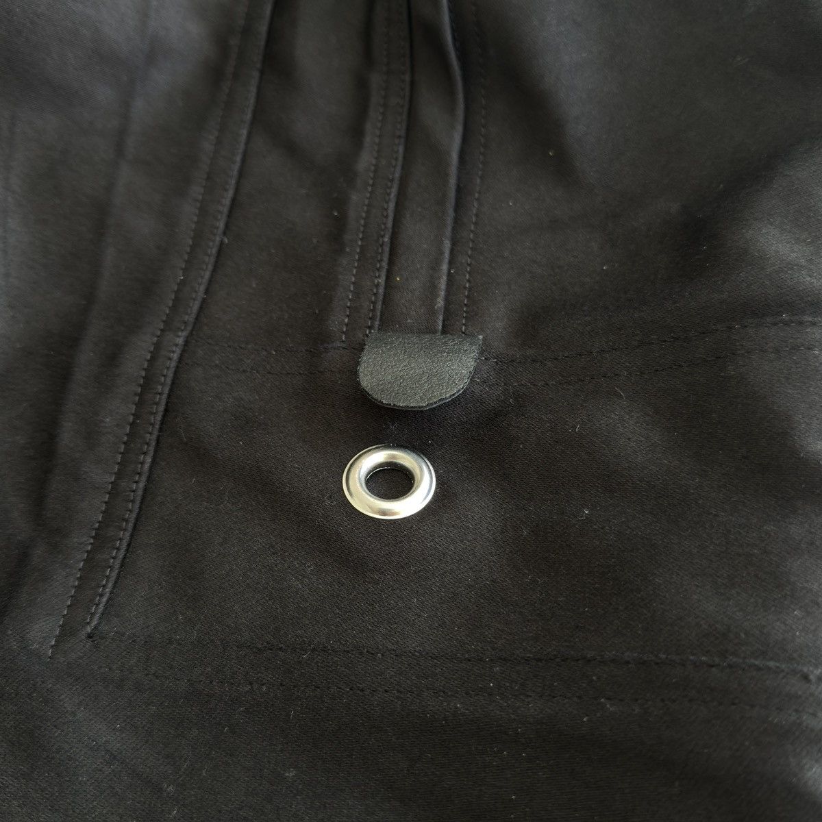 Rick Owens FW2018 "Sisyphus" Cotton Moleskin Cargo Cropped Pants Size US 30 / EU 46 - 8 Thumbnail