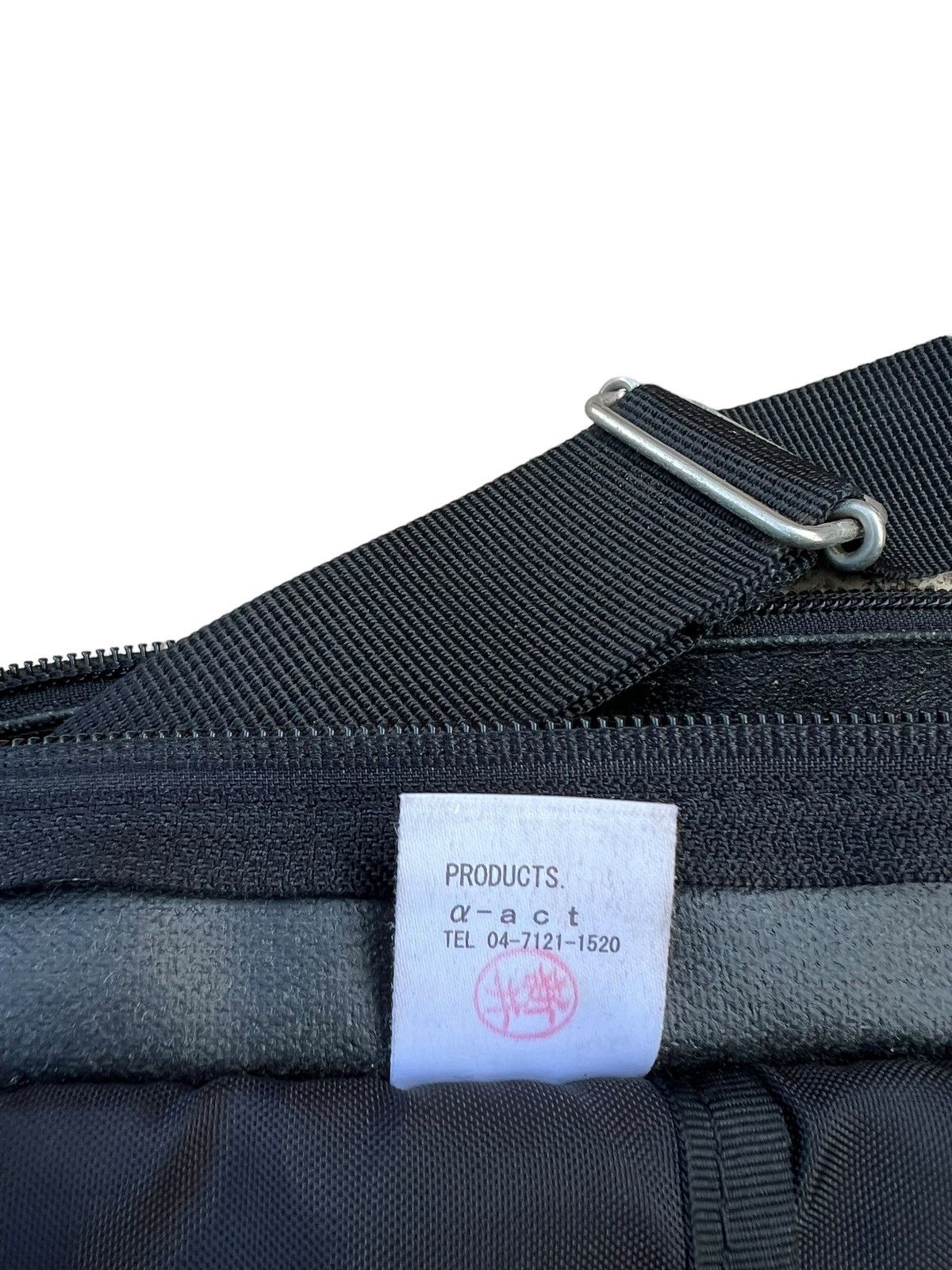 Japanese Brand × Leather Vintage SEAL Japan Waxed Canvas Leather Crossbody Bag Size ONE SIZE - 22 Thumbnail