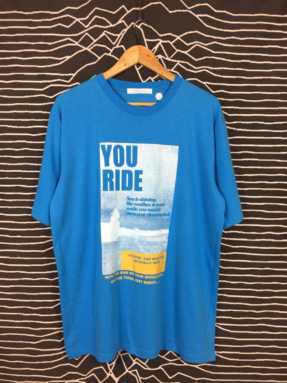 Japanese Brand × Vintage Velocette Japanese Brand You Ride Quote Statement Tee Size US XL / EU 56 / 4 - 2 Thumbnail