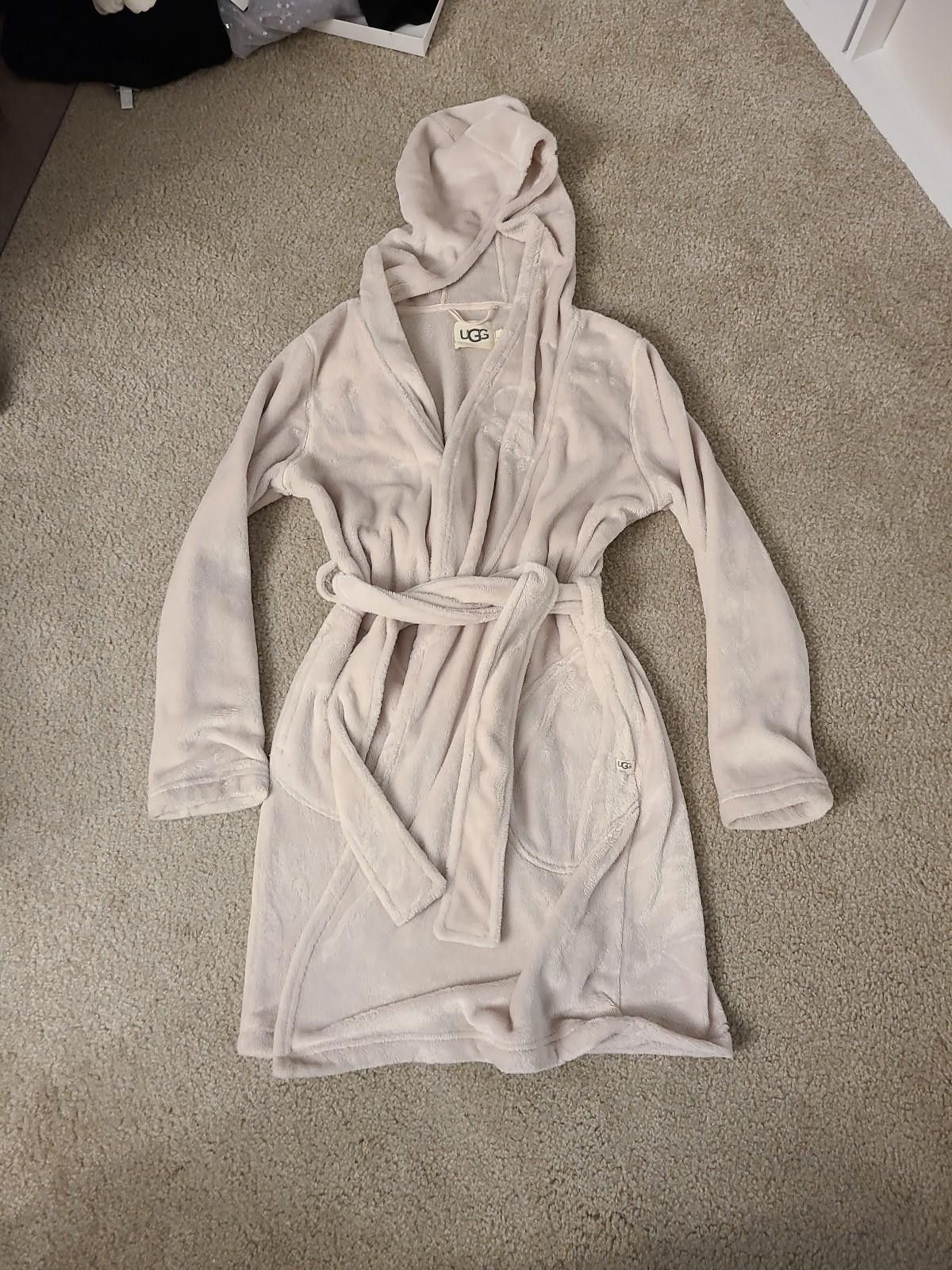 Other UGG Miranda Hooded Long Sleeve Fleece Cozy Robe Size ONE SIZE - 1 Thumbnail