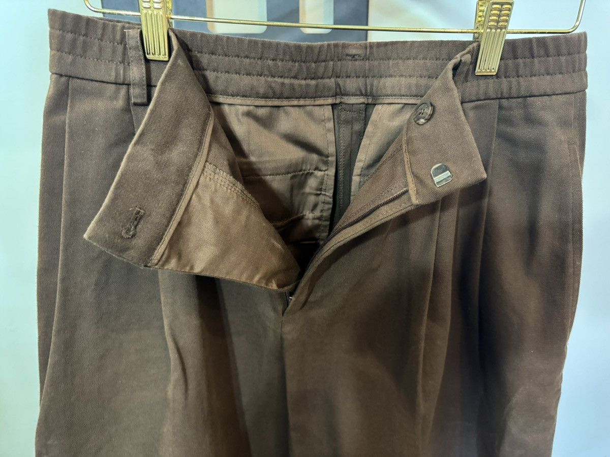 LE17SEPTEMBRE LE17SEPTEMBRE Brown Pleated Trouser Size 48 / 32 Waist Size US 32 / EU 48 - 5 Thumbnail