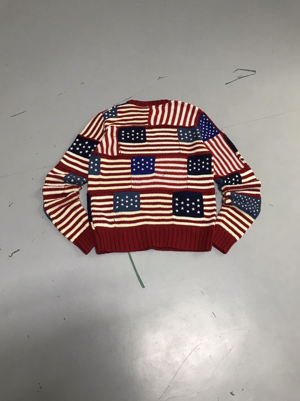 Polo Ralph Lauren Vintage polo Ralph Lauren flag sweater Size US XXS / EU 40 - 2 Thumbnail