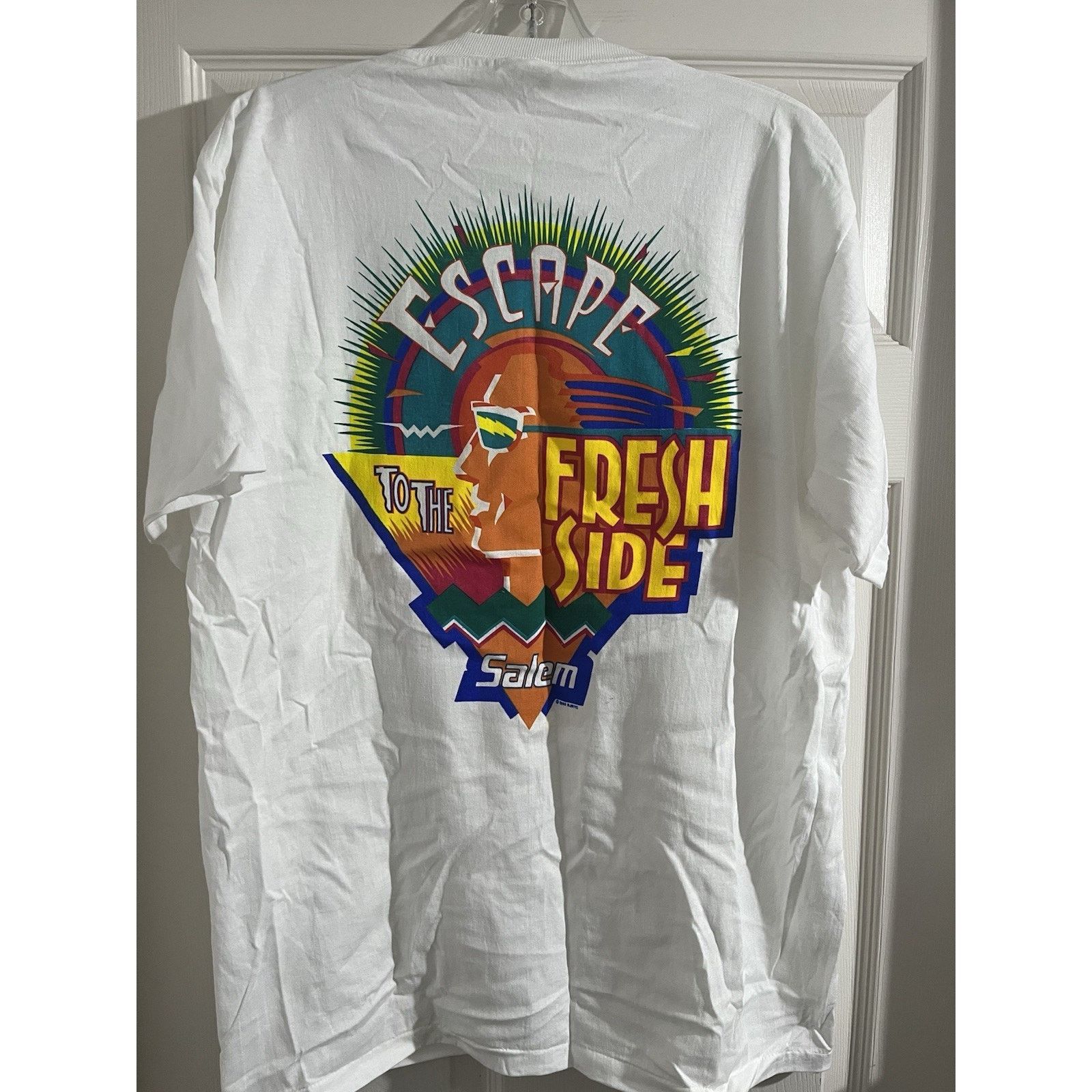 Other Vtg 90's Salem Fresh Wrap Cigarette Escape To Fresh Side XL Size US XL / EU 56 / 4 - 4 Thumbnail