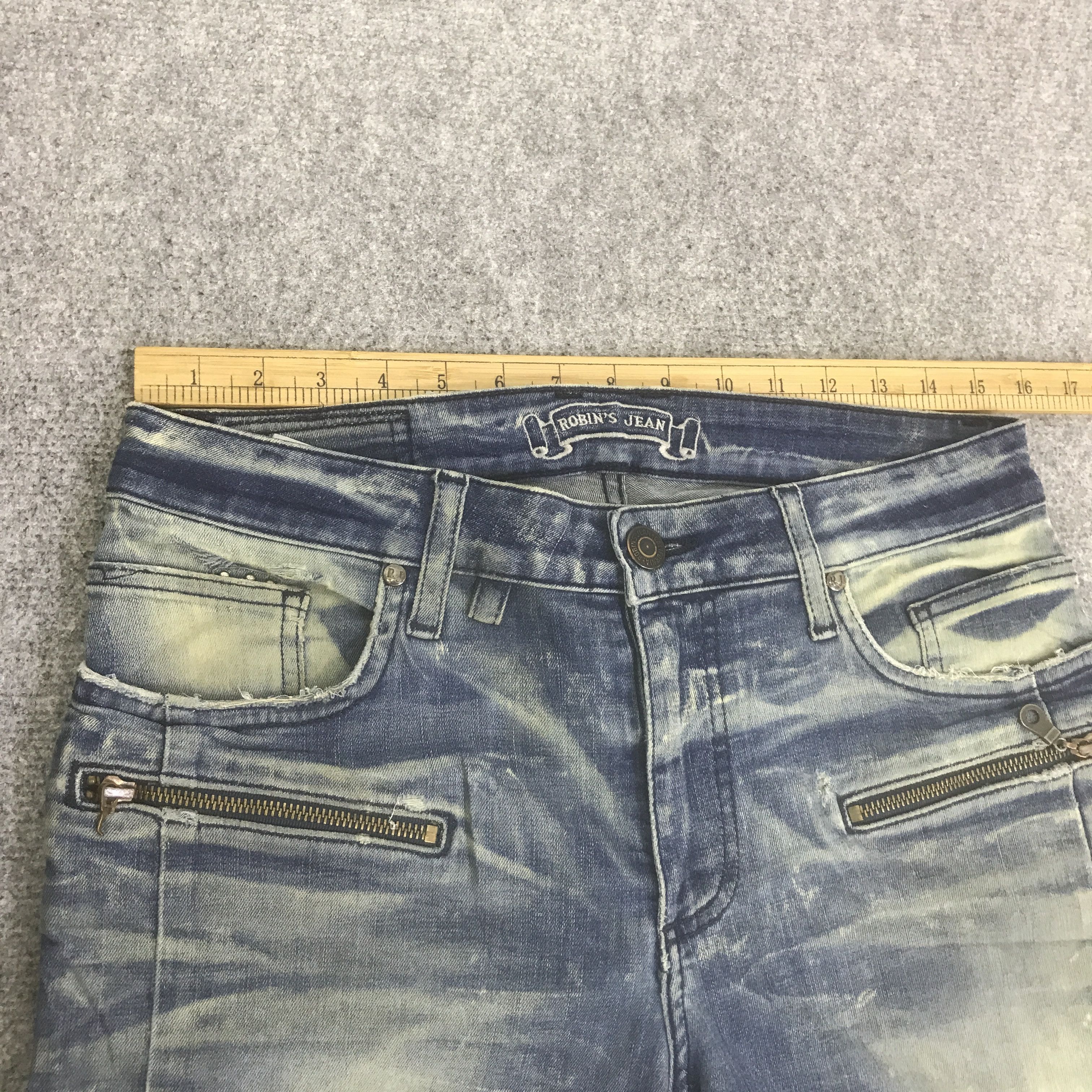 Robins Jeans VTG ROBIN'S JEANS DENIM SKINNY PANTS K129B12 Size US 30 / EU 46 - 7 Thumbnail