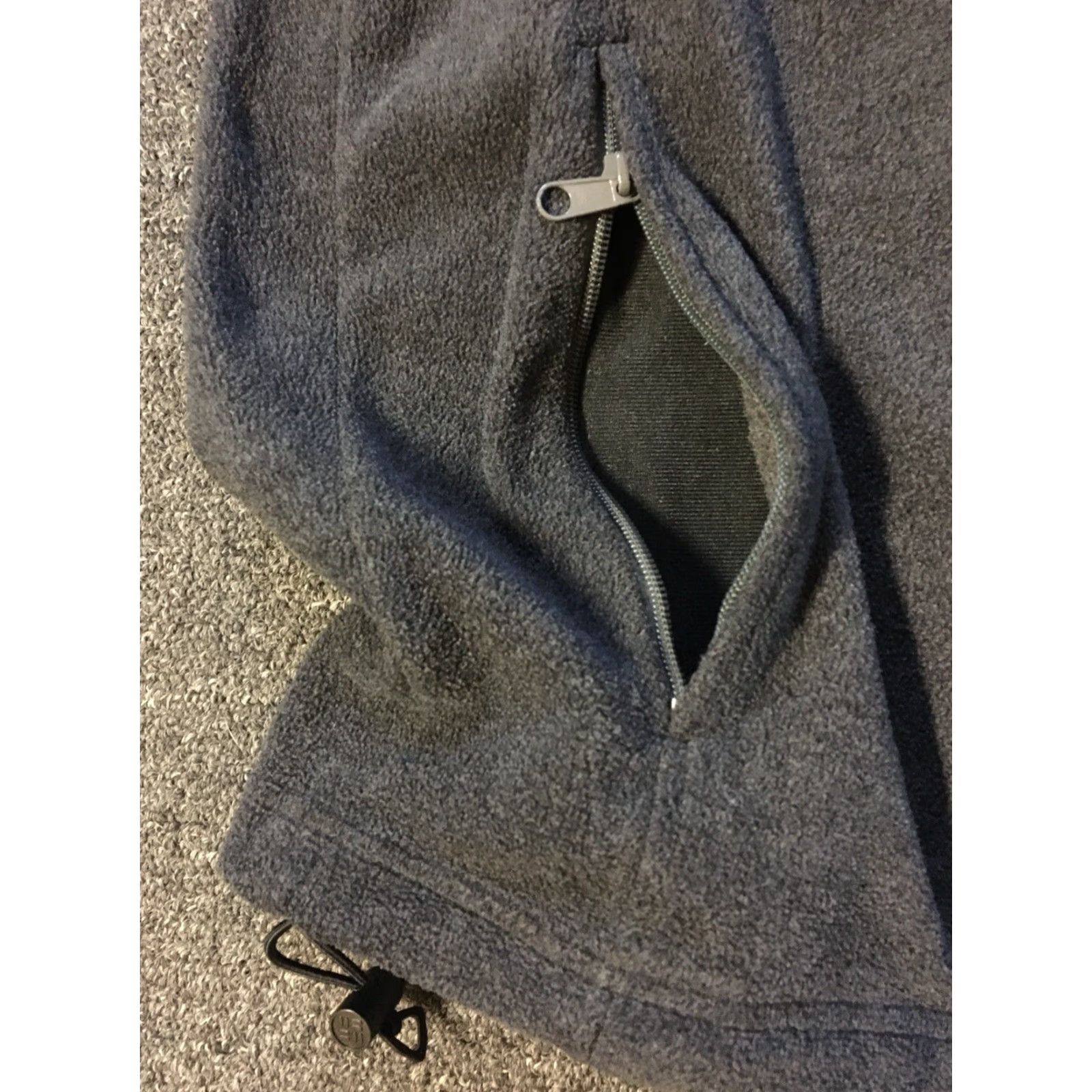 Nautica VINTAGE Columbia Fleece Jacket L Charcoal Mens Hiking 90s USA Outdoor Nautical Climbing Sailing Fishing Camping Outdoors Size US L / EU 52-54 / 3 - 3 Thumbnail
