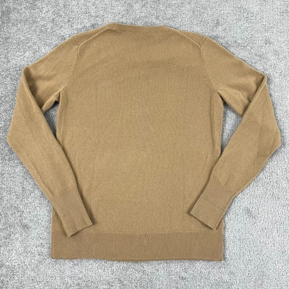 Everlane VINTAGE Everlane Sweater Womens Small Brown Cashmere Crew Neck Pullover Lightweigh Size S / US 4 / IT 40 - 7 Thumbnail