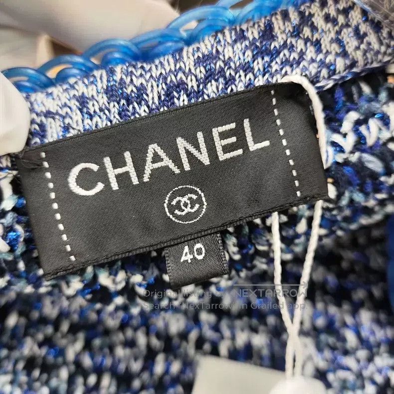Chanel Chanel Blue soft colour pbc jacket Size S / US 4 / IT 40 - 4 Thumbnail