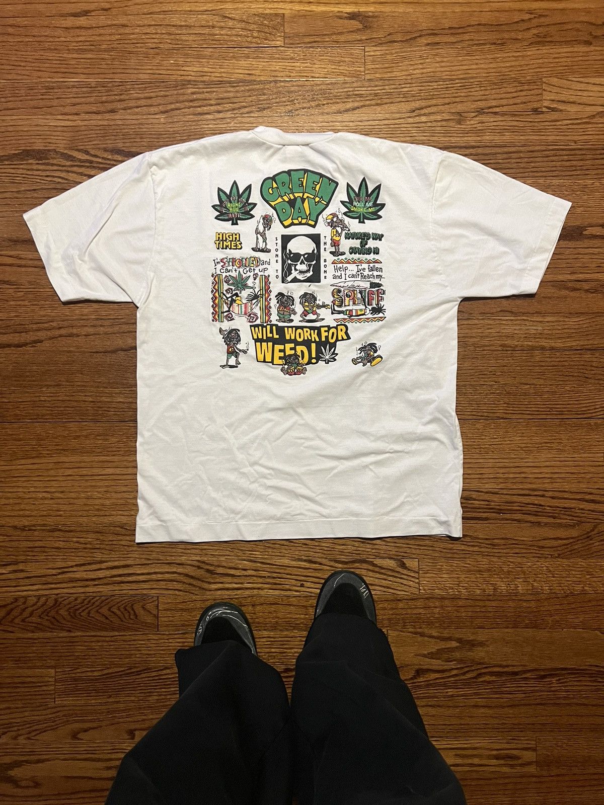 Japanese Brand × Vintage Vintage Acapulco Weed Tee Size US L / EU 52-54 / 3 - 1 Thumbnail