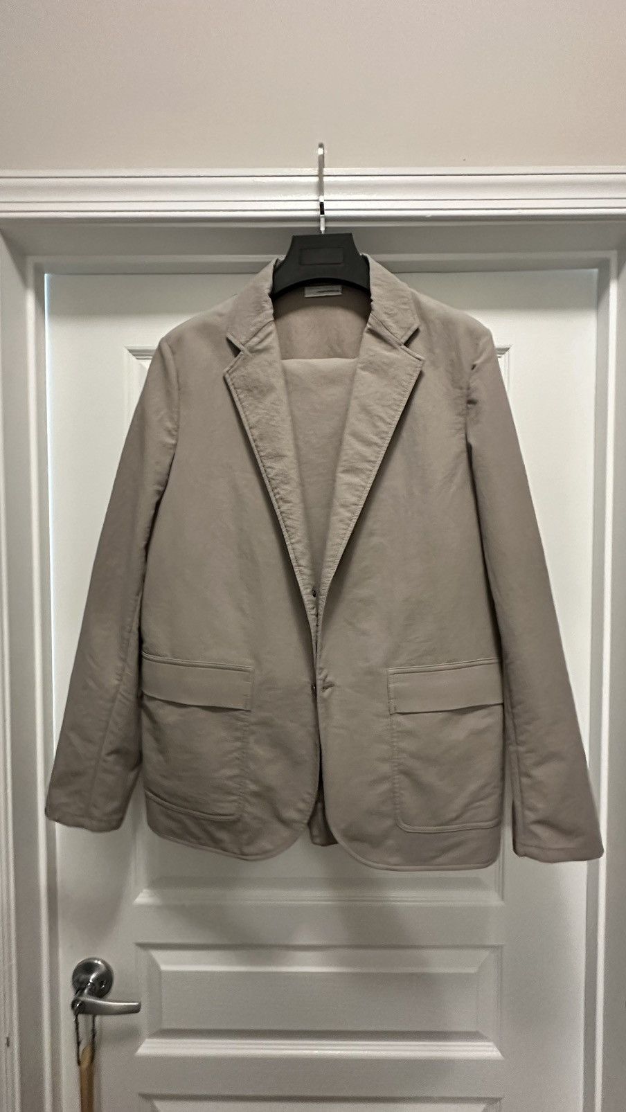image of Nanamica Alphadry Suit in Taupe, Men's (Size 40R)