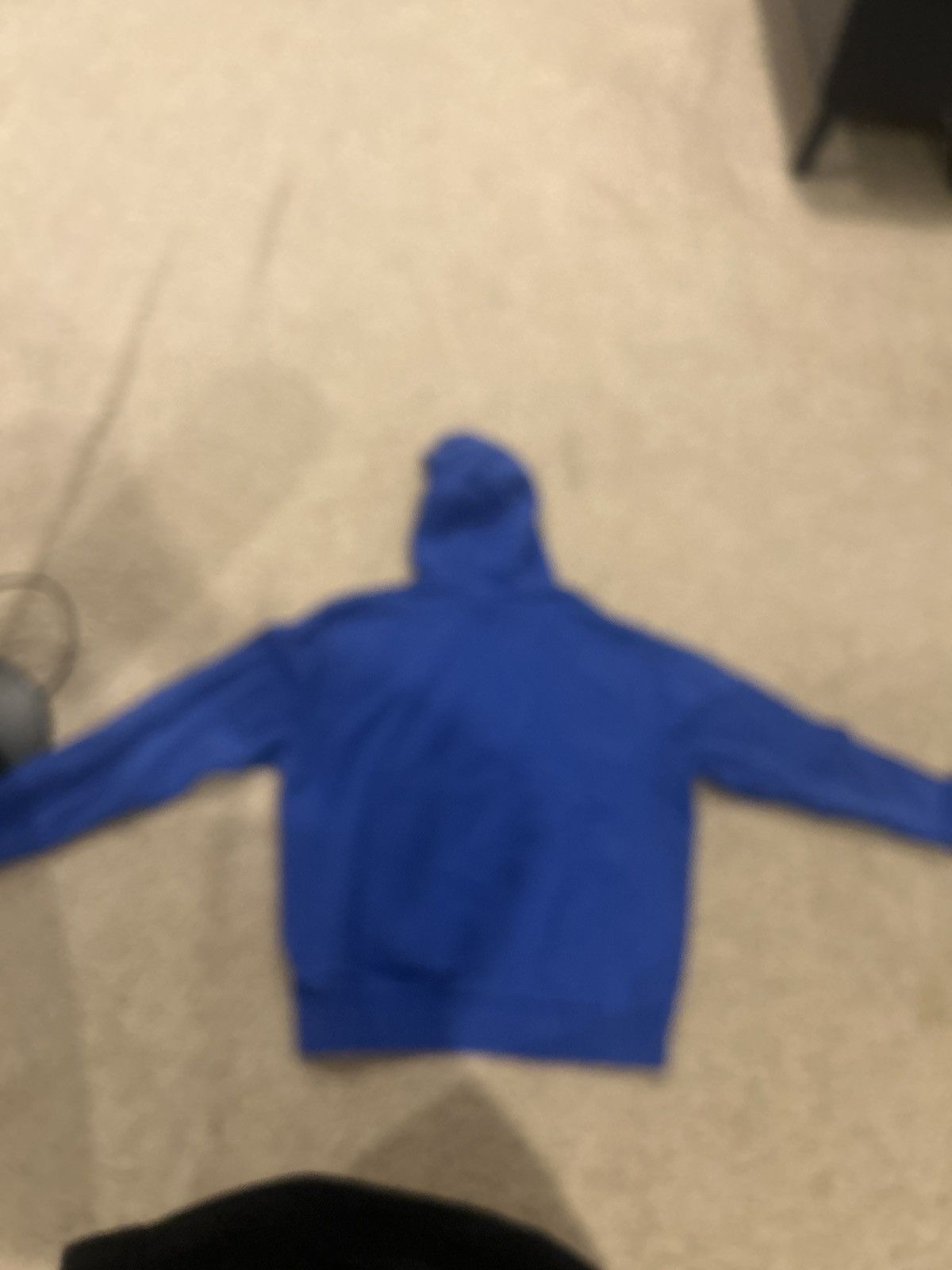 Nike Nike Fleece Hoodie Royal Blue Size US M / EU 48-50 / 2 - 1 Thumbnail
