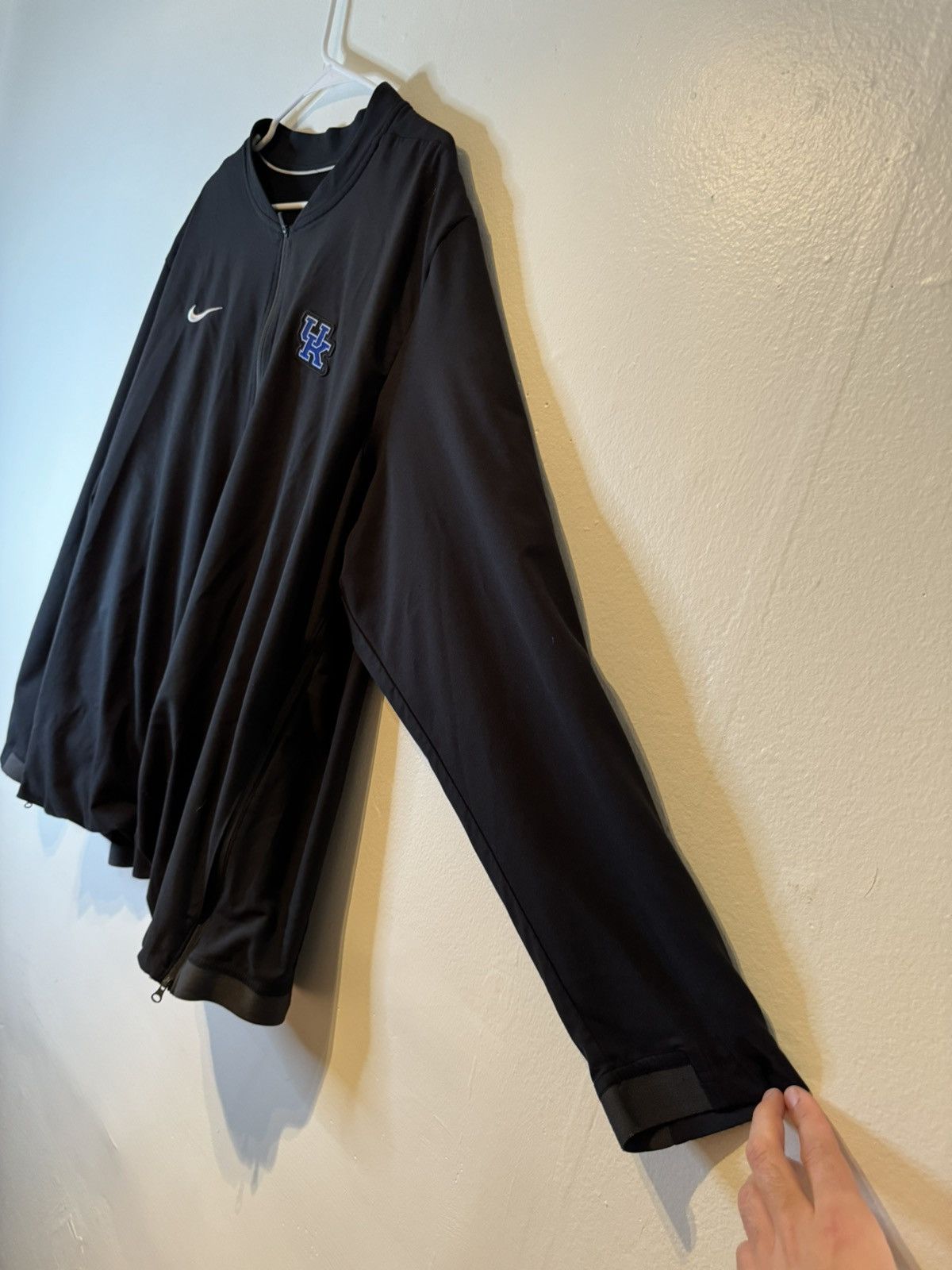 Nike NIKE Jacket University Of Kentucky Men's XXL Black Full Zip Size US XXL / EU 58 / 5 - 4 Thumbnail