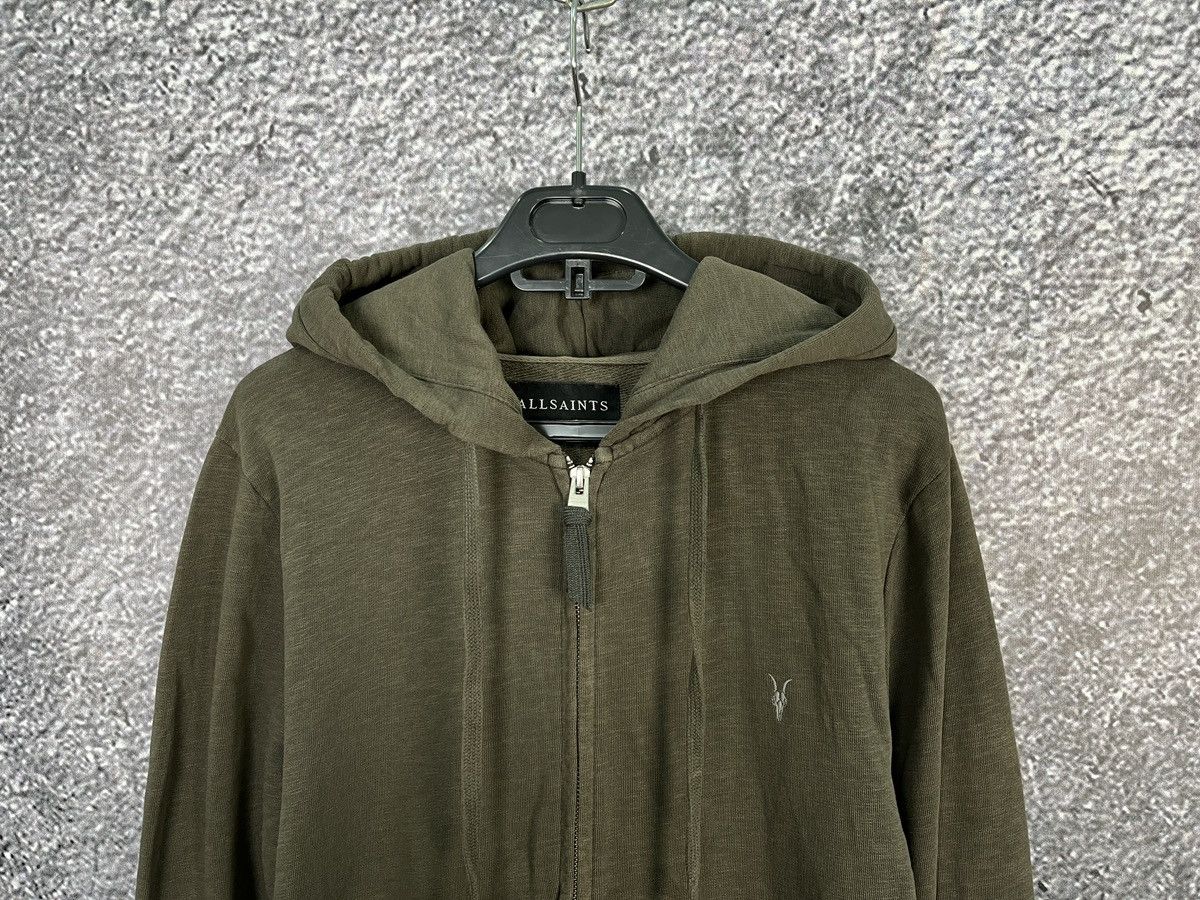 Mens Allsaints Full Zip Hoody Luxury Hoodie Size M Medium