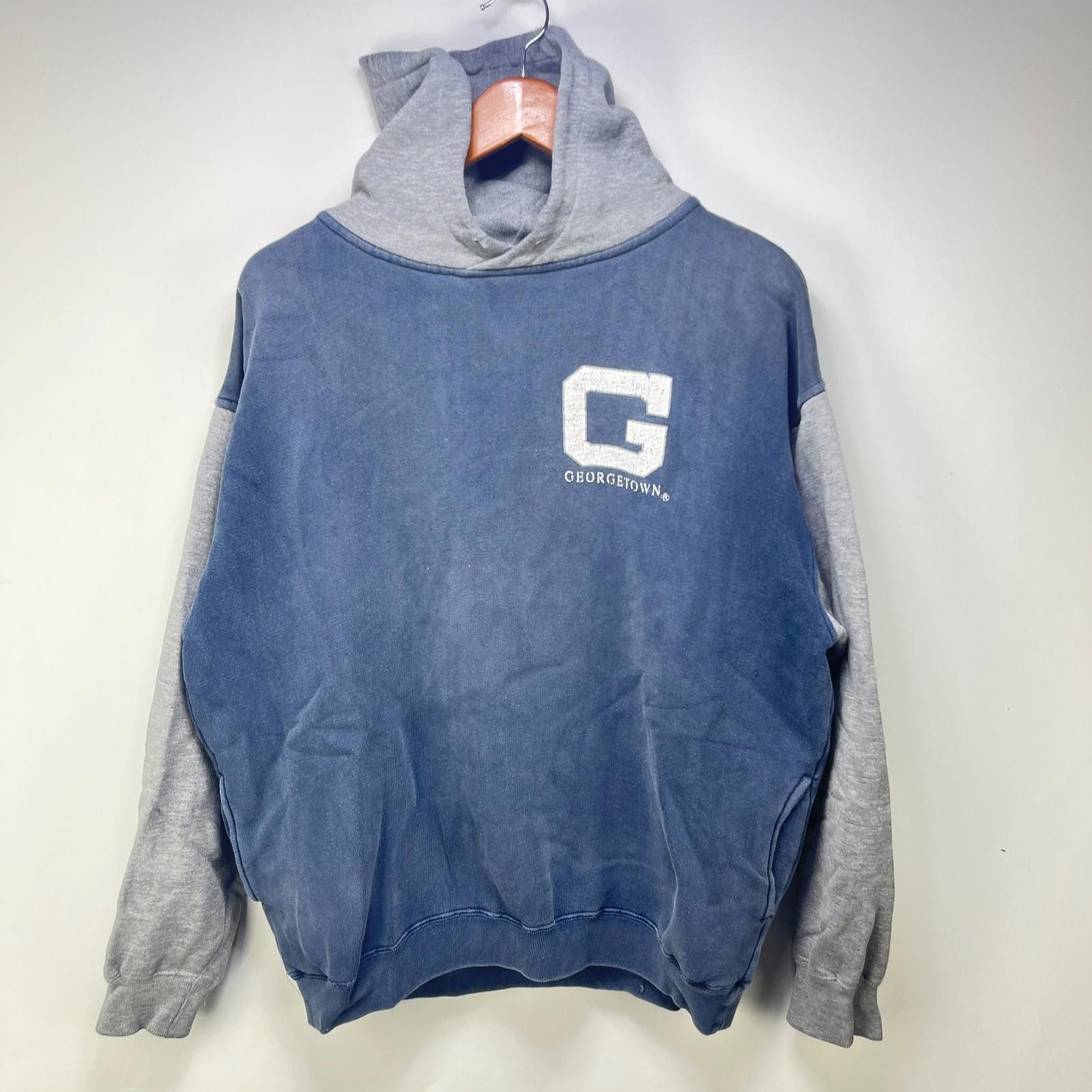 Other Vintage 90s Georgetown Hoyas University Hoodie Large Size ONE SIZE - 3 Thumbnail