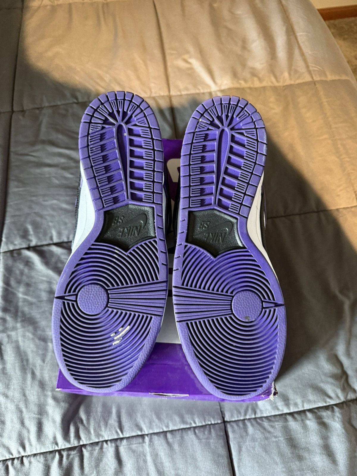 Nike SB Nike SB Dunk Low Pro Court Purple Size US 10 / EU 43 - 4 Thumbnail