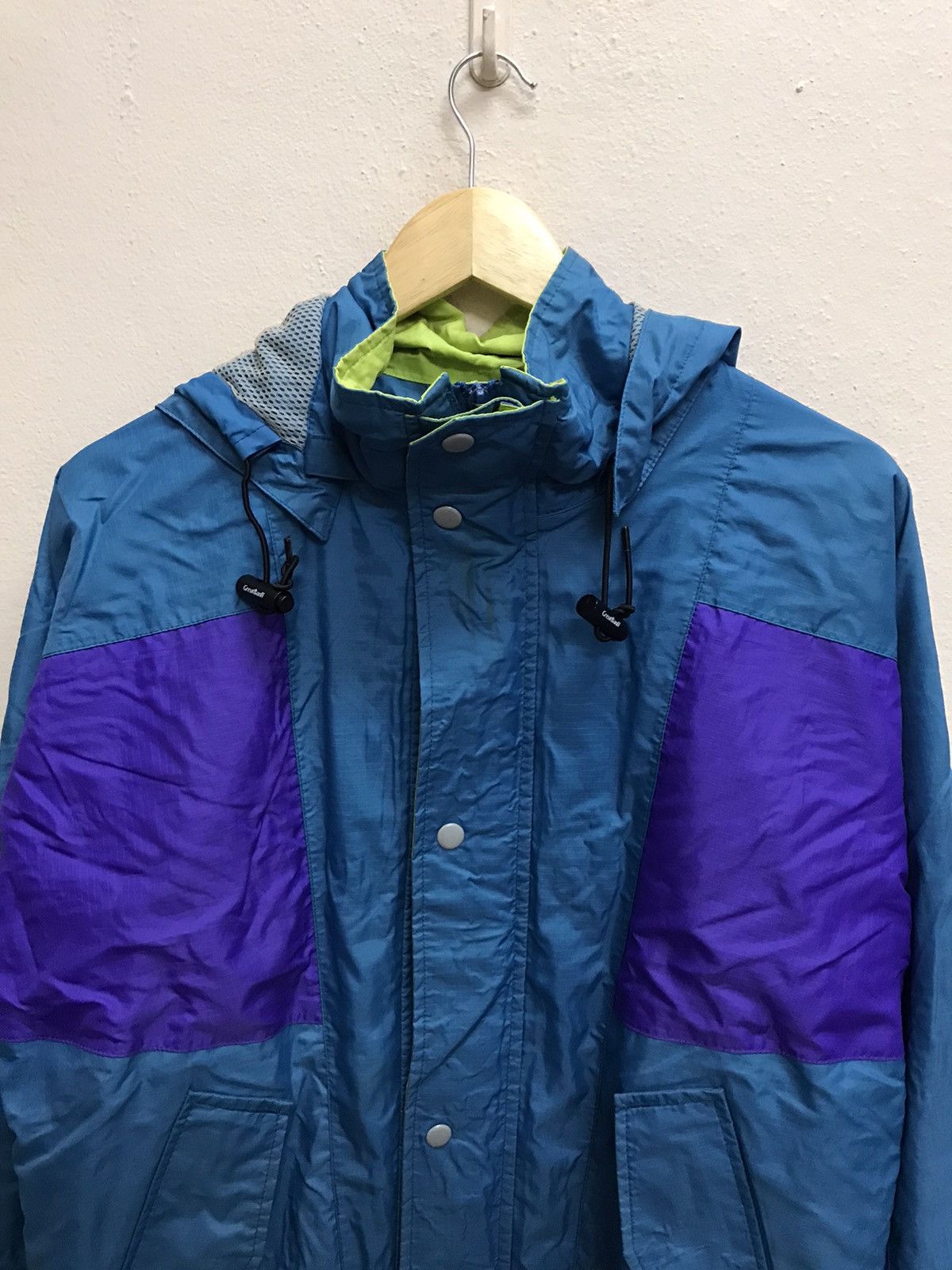 DAIWA × Vintage Vintage 90s Daiwa Great Banff Sport Fishing Nylon Jacket Size US M / EU 48-50 / 2 - 18 Thumbnail