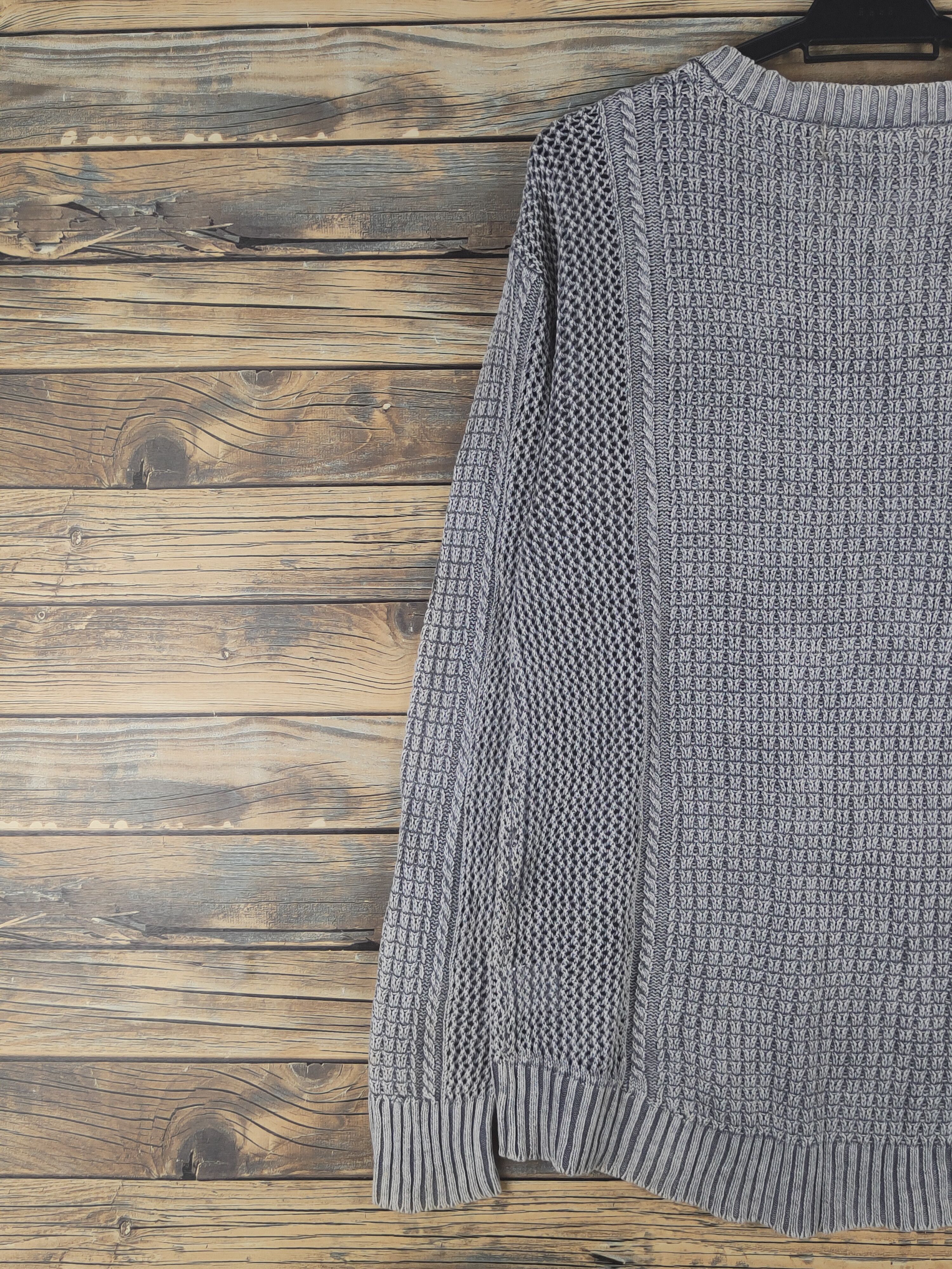 Aran Isles Knitwear × Japanese Brand × Vintage Mill Braws Dark Gray Faded Sweatshirts #W1200 Size US M / EU 48-50 / 2 - 8 Thumbnail