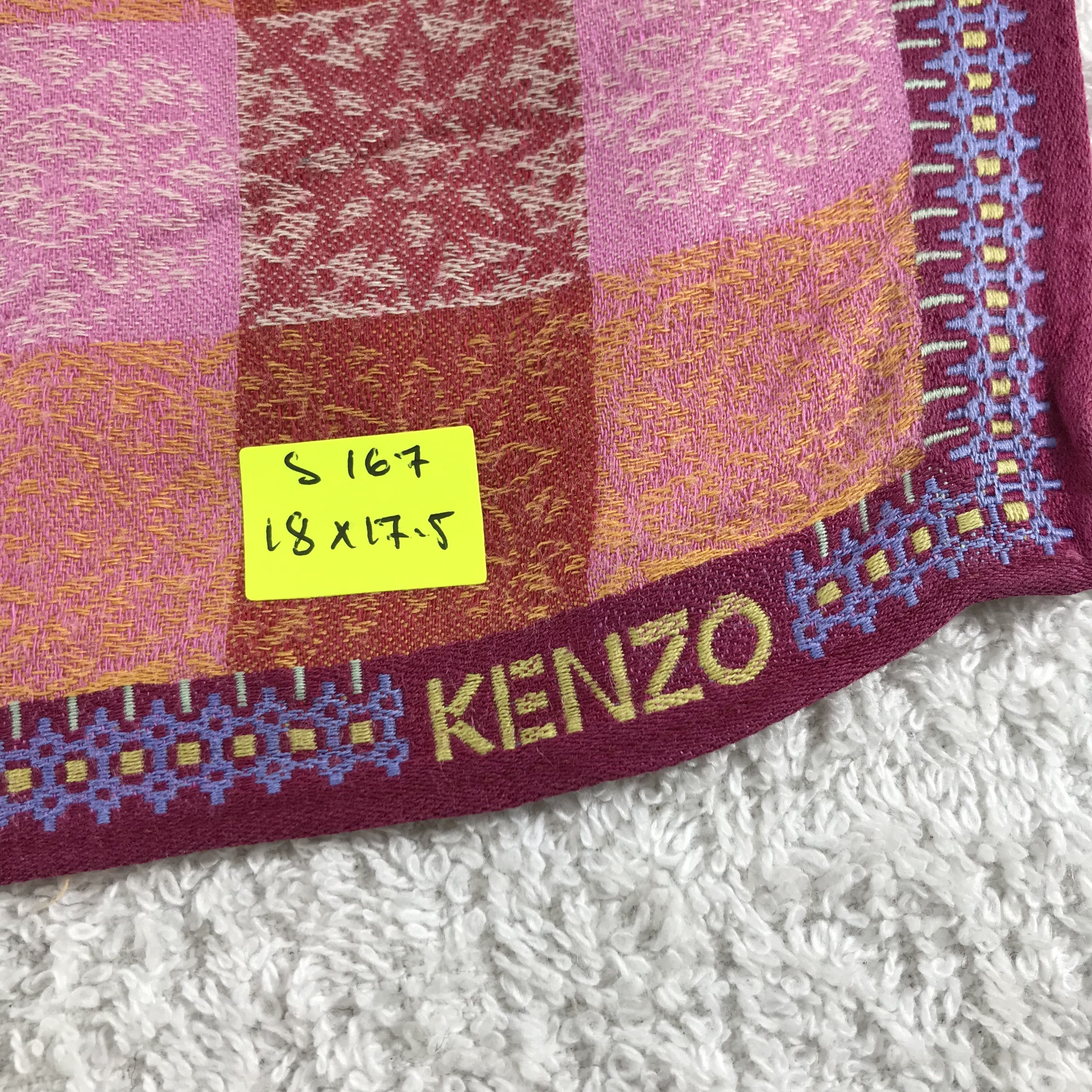 Kenzo × Vintage Kenzo Bandana / Handkerchief / Neckerchief - S167 Size ONE SIZE - 5 Thumbnail