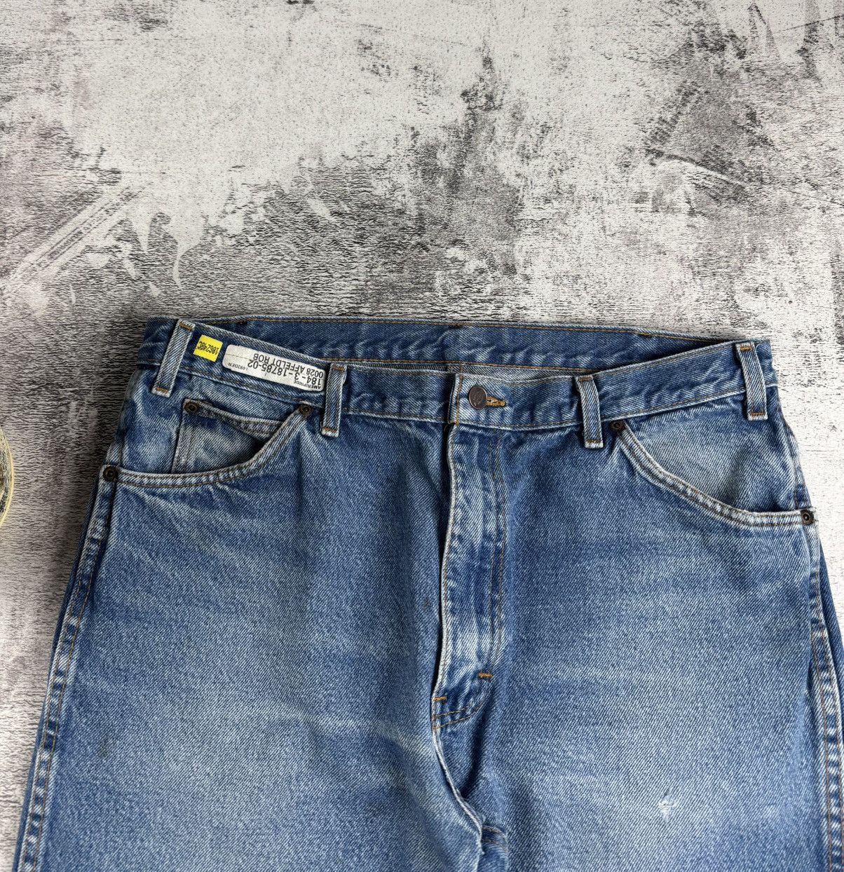 Dickies Faded Dickies Work Y2K Very Worn Denim 38/32 Jeans Pants Size US 38 / EU 54 - 11 Thumbnail