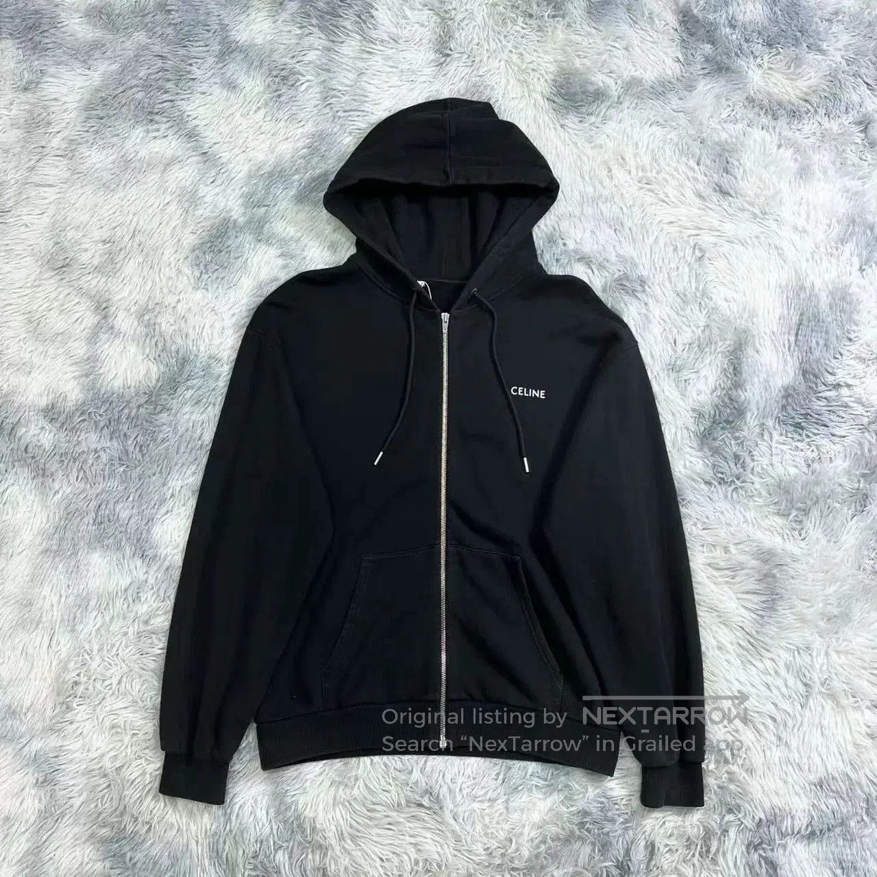Celine Celine Loose Zip Hoodie. Size US M / EU 48-50 / 2 - 1 Thumbnail