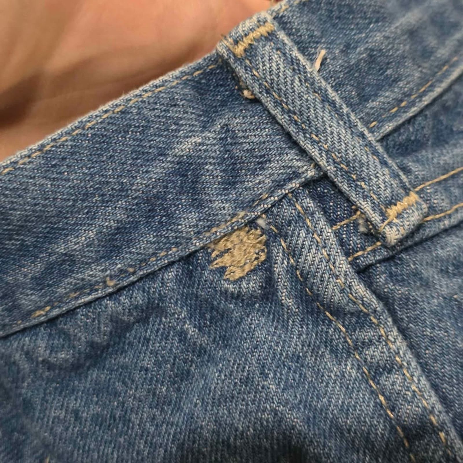Vintage × Wrangler Wrangler Vintage Jeans Made in the USA 90s Workwear Cowboy Size US 37 - 5 Thumbnail