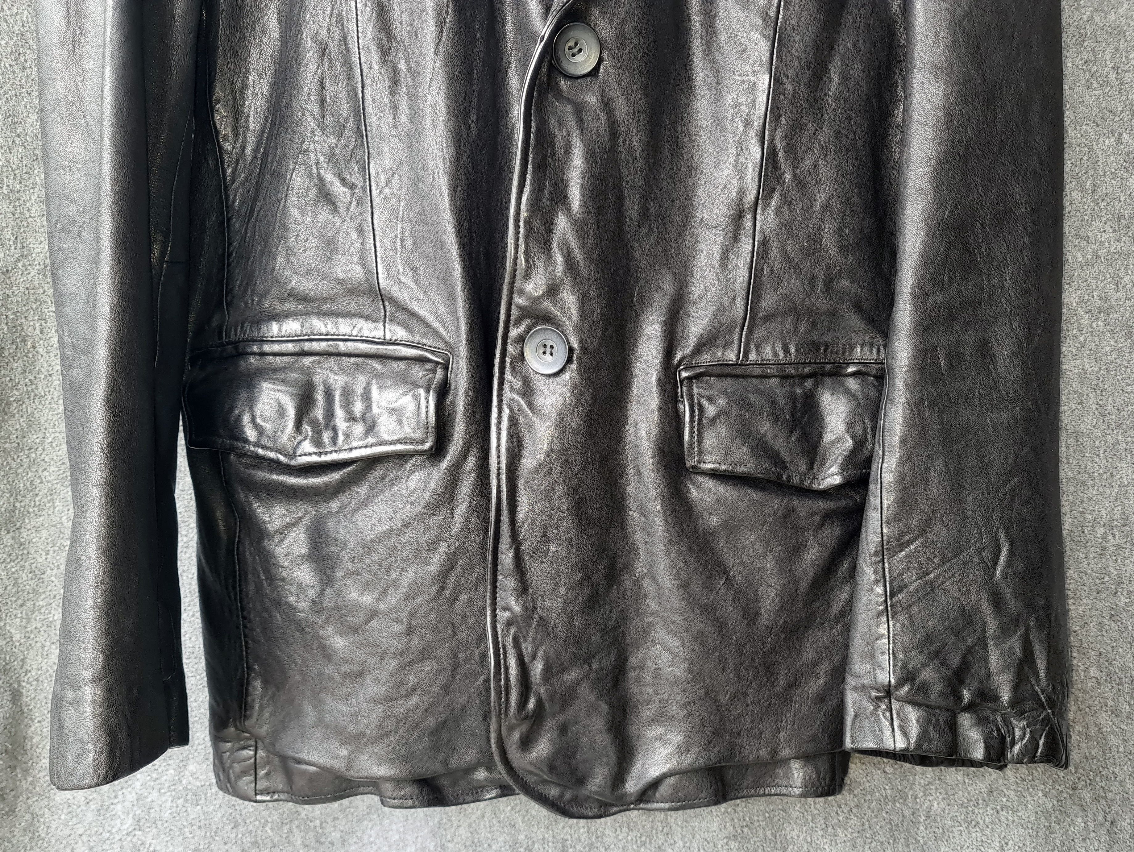 Italian Designers D&G Leather Jacket or Leather Blazer Size US L / EU 52-54 / 3 - 12 Thumbnail