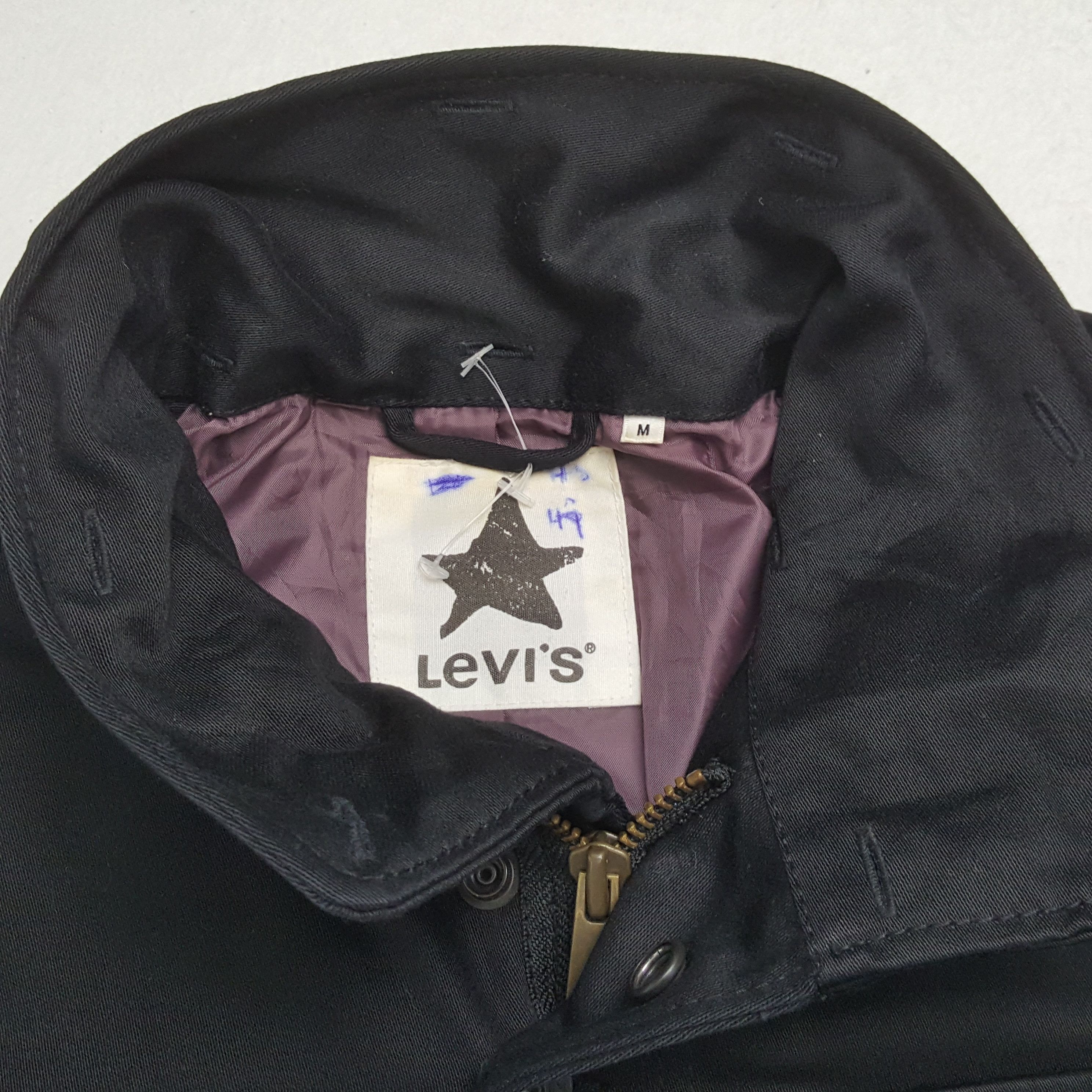 Levi's × Levi's Vintage Clothing × Vintage Vintage LEVI'S American Brand Black Pocket Jacket Size US S / EU 44-46 / 1 - 10 Thumbnail