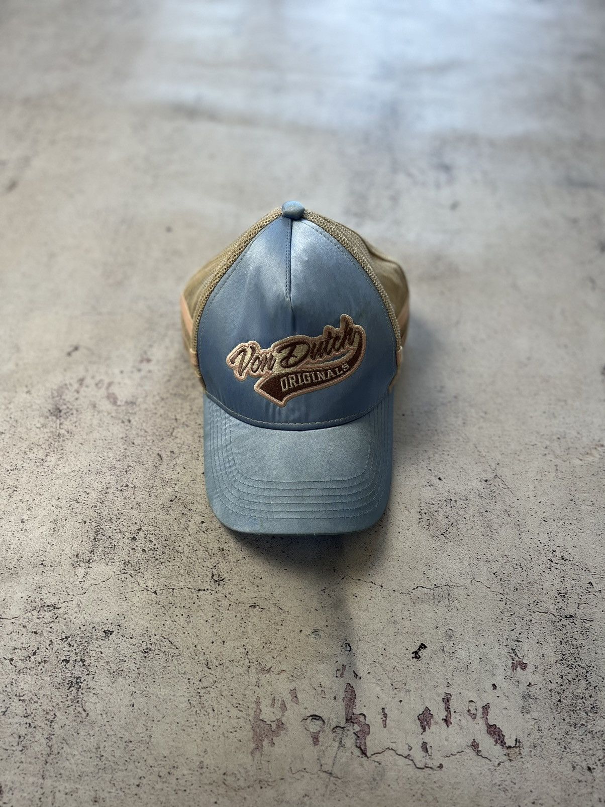 Von Dutch Original Blue Summer Cap One Size Unisex