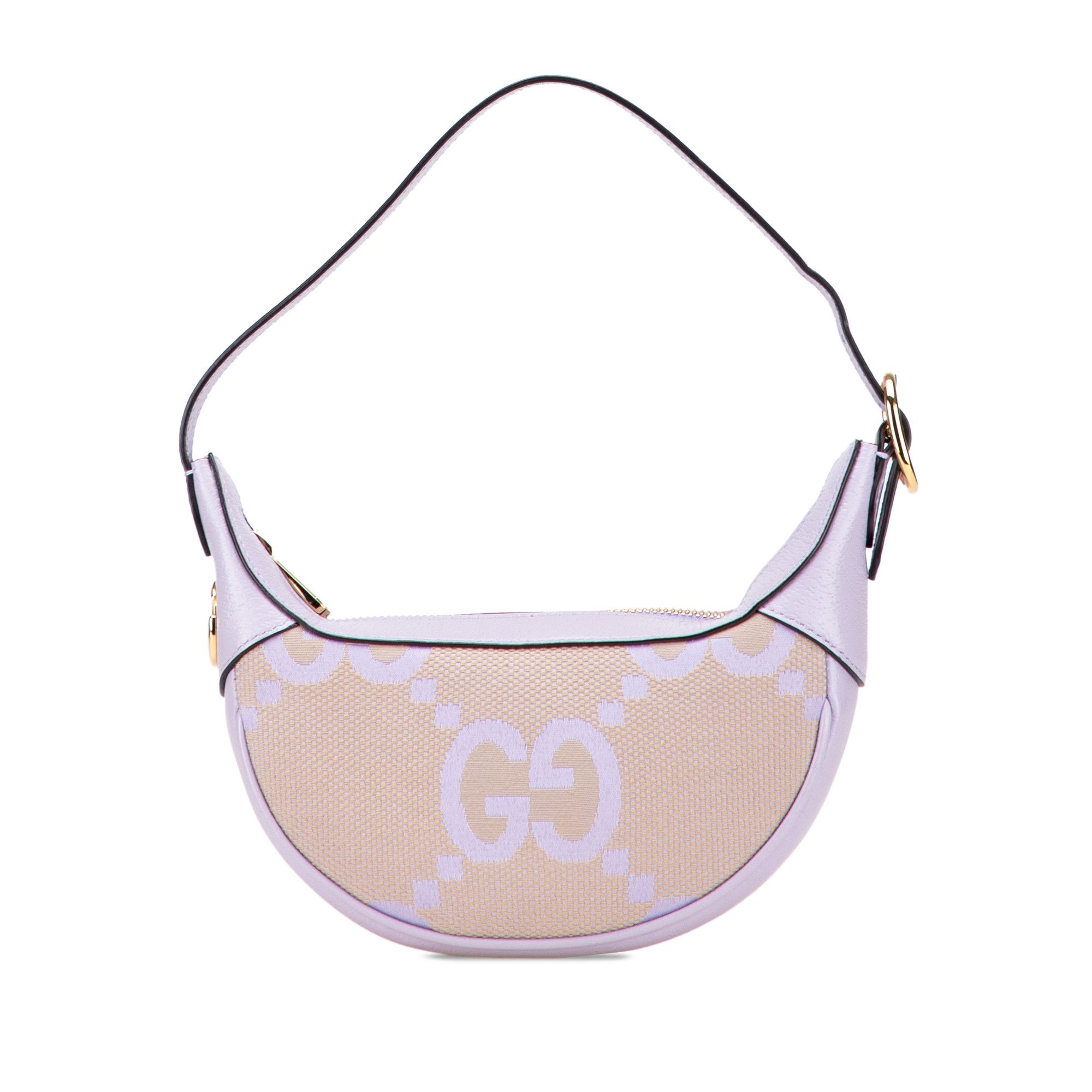 Gucci Mini Jumbo GG Canvas Ophidia Shoulder Bag