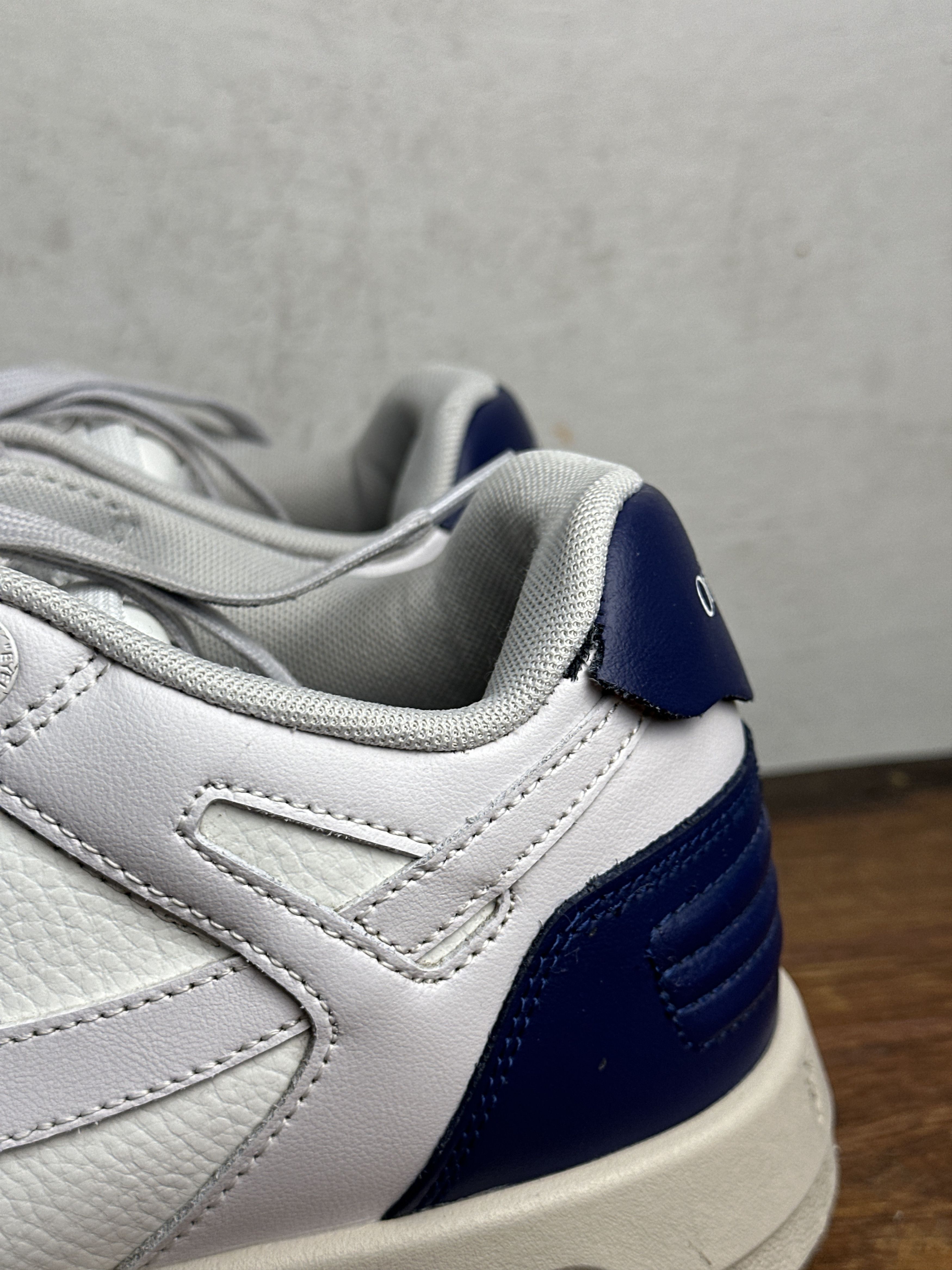 Off-White Off-White Out Of Office Sneakers White/Navy Size US 10 / EU 43 - 6 Thumbnail