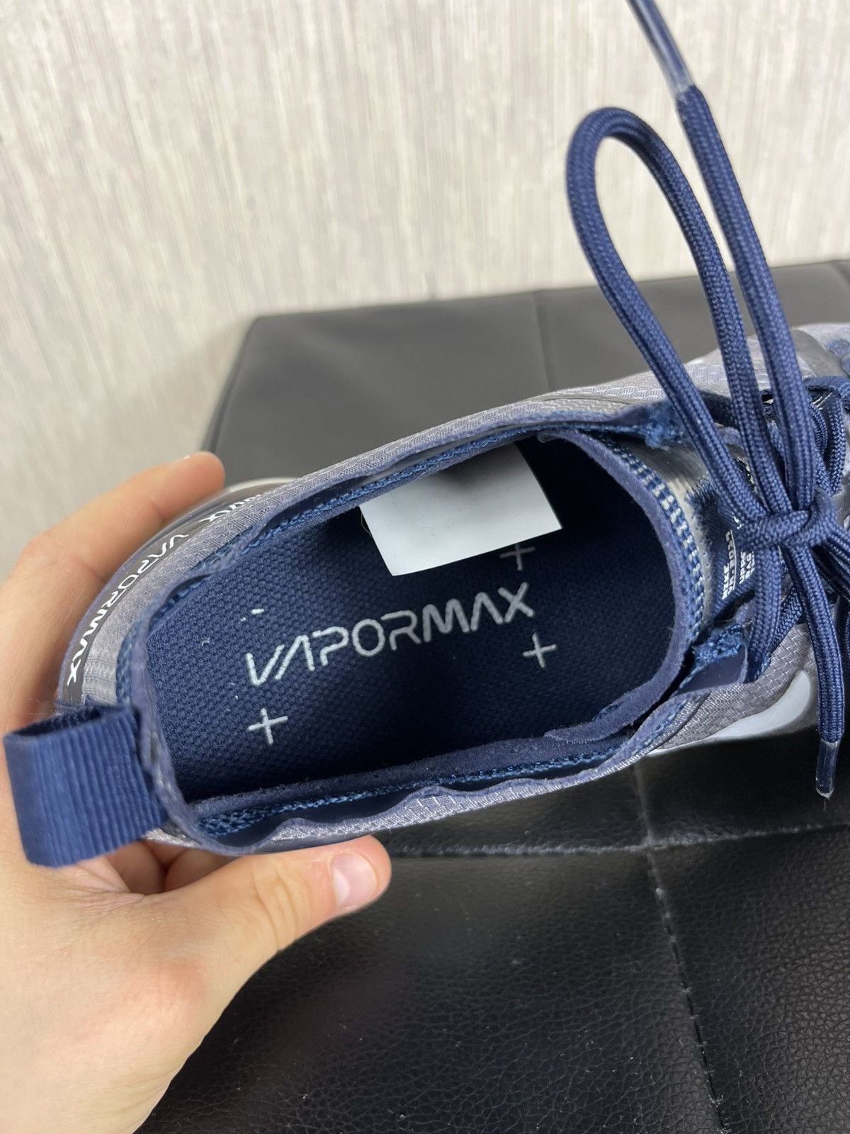 Nike Nike air vapormax 2019 obsidian pure platinum sneakers shoes Size US 7 / EU 40 - 23 Thumbnail