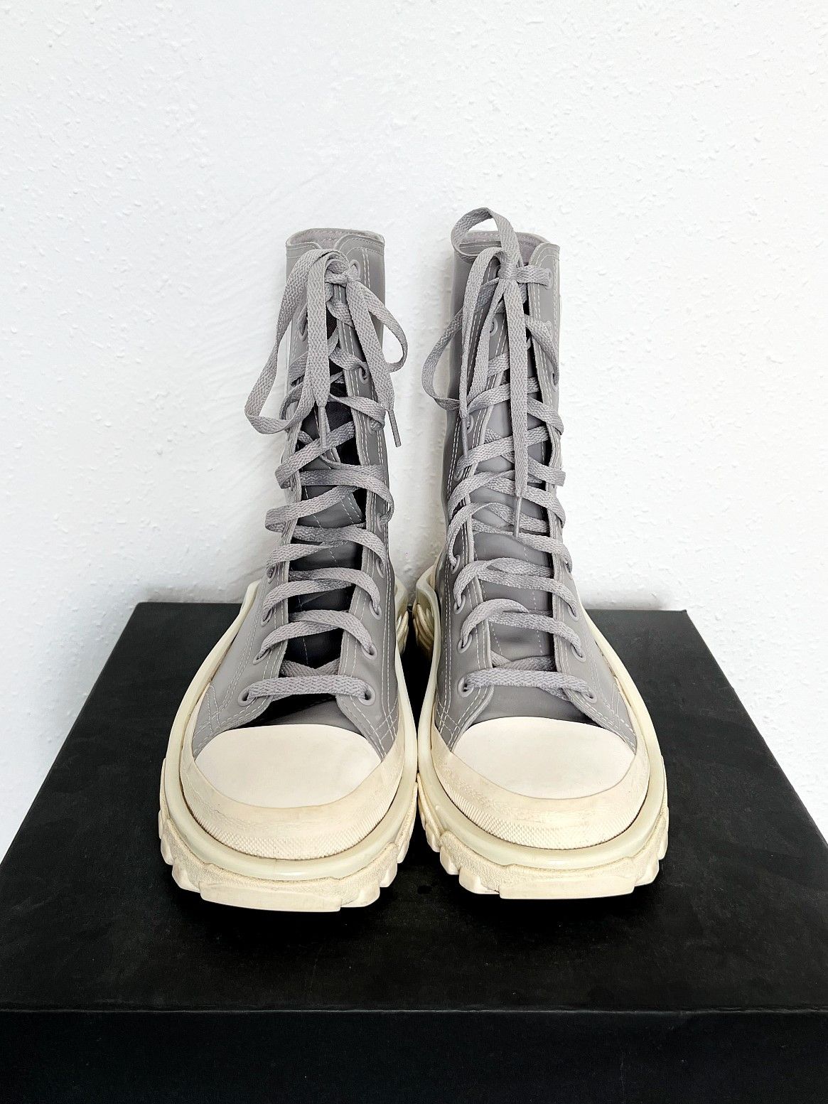 Raf Simons Raf Simons Detroit High (Gray/White) Size US 7 / EU 40 - 4 Thumbnail