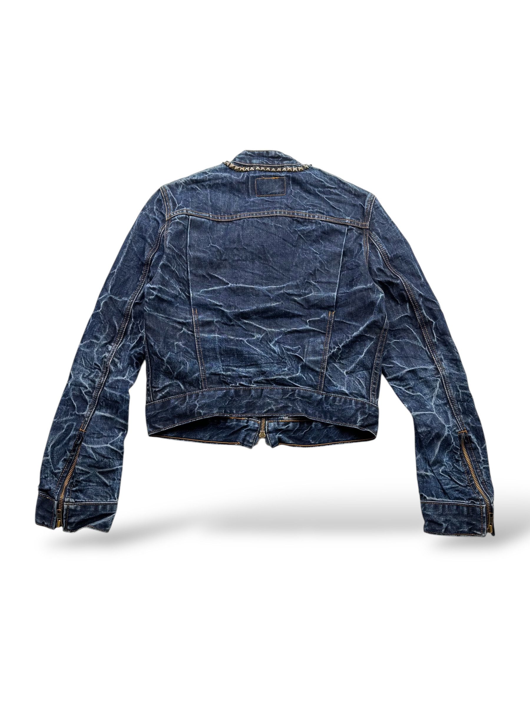 Japanese Brand Levi’s Vintage Cropped Denim Jacket W64(V9) Size S / US 4 / IT 40 - 6 Thumbnail