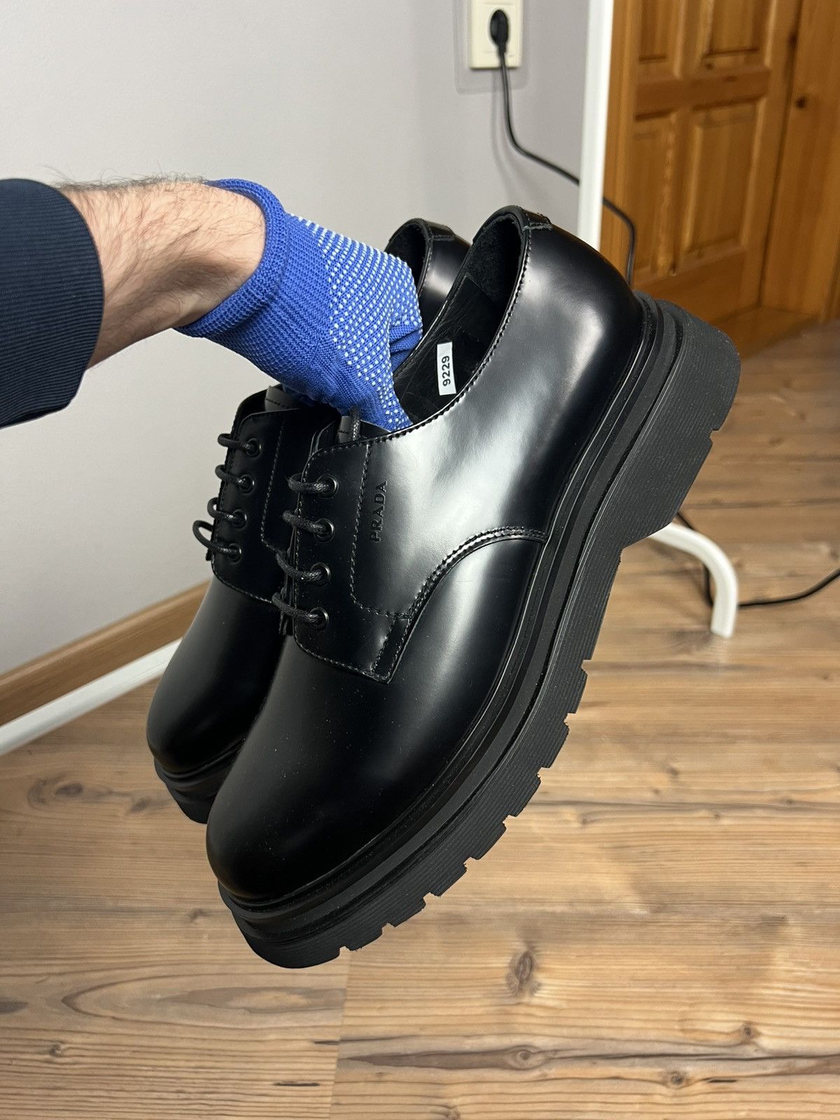 Prada FW19 Chunky Derby Prada Shoes 2EE306 y2k archive luxury Size US 9.5 / EU 42-43 - 4 Thumbnail