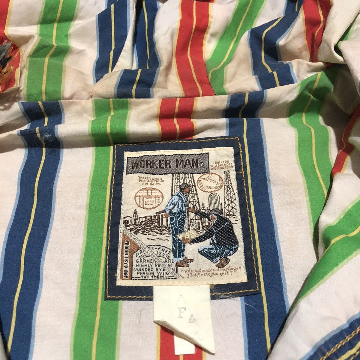 Japanese Brand Worker Man Jacket Size US XL / EU 56 / 4 - 4 Thumbnail
