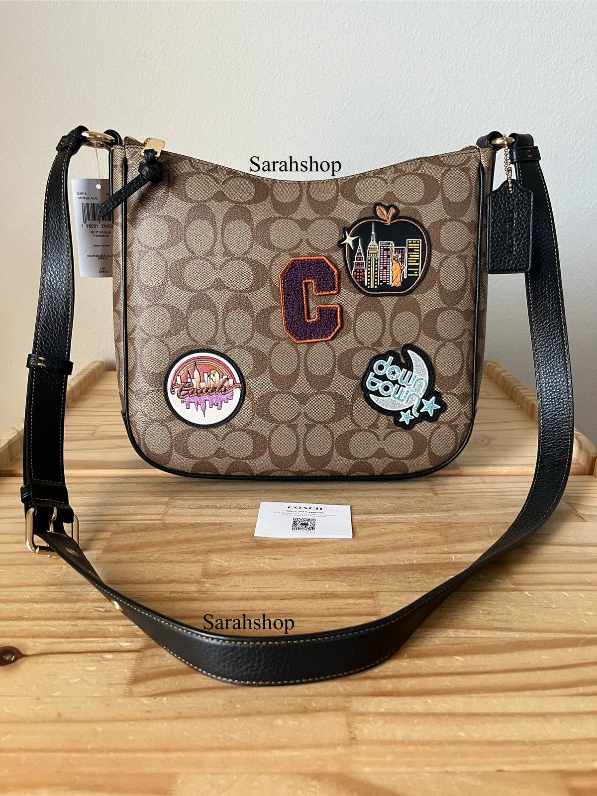 Coach Coach Ellie file bag in signature disco patches Size ONE SIZE - 2 Thumbnail