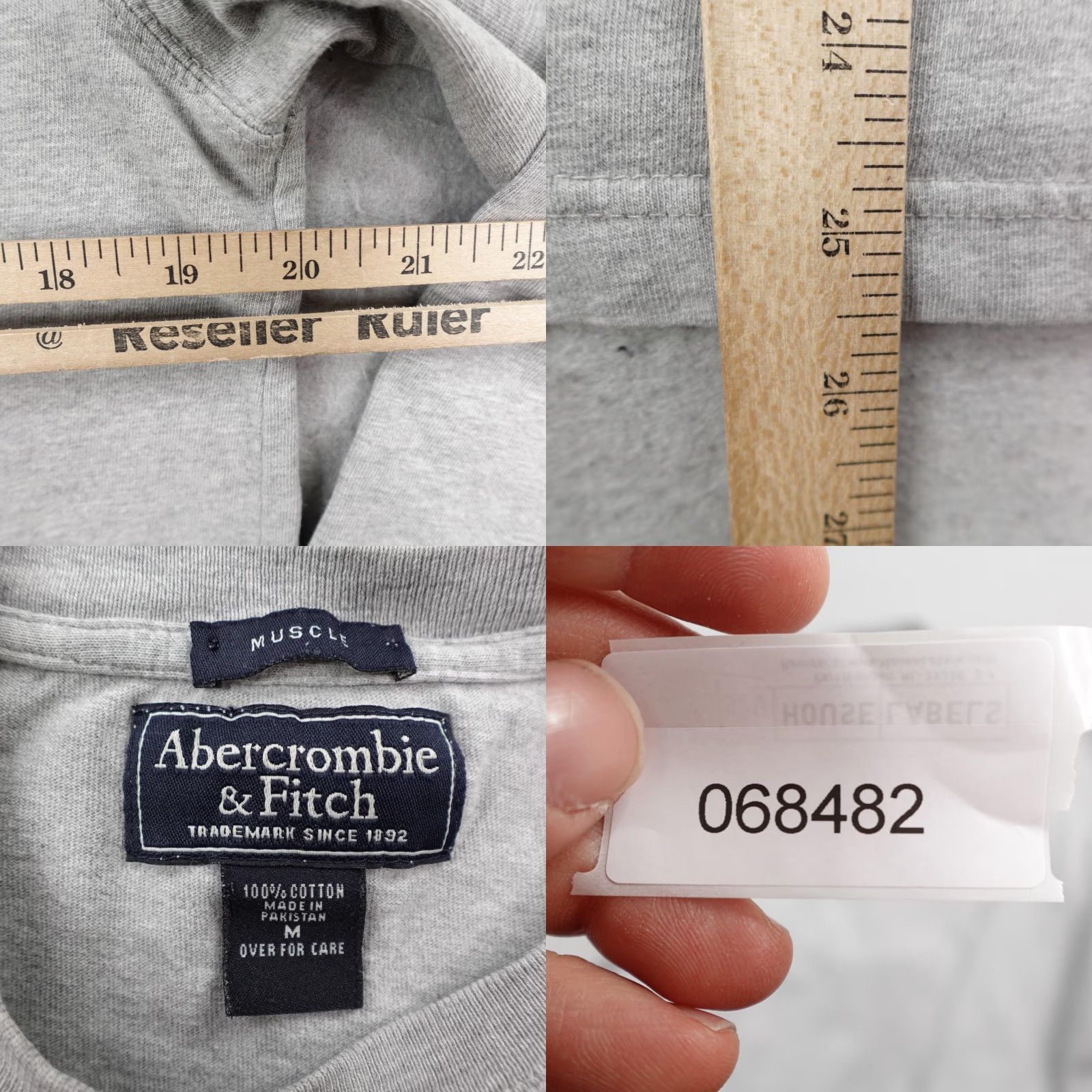 Abercrombie & Fitch VINTAGE Abercrombie & Fitch Shirt Mens M Gray Sky Dive Festival Y2K Tee Long Sleeve Graphic Print Crew Neck Size US M / EU 48-50 / 2 - 9 Thumbnail