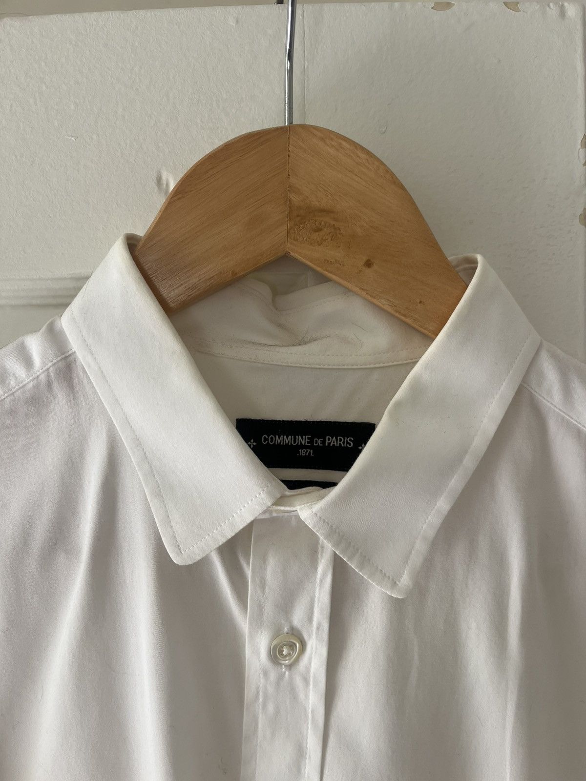 Commune De Paris White shirt with smile Size US S / EU 44-46 / 1 - 3 Thumbnail