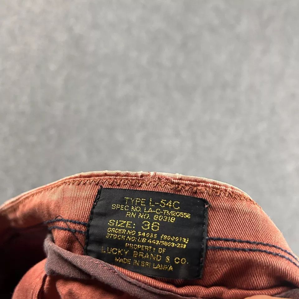 Lucky Brand Lucky Brand Shorts Mens 36 L-54C Chino Distressed Thrashed Size US 36 / EU 52 - 9 Thumbnail
