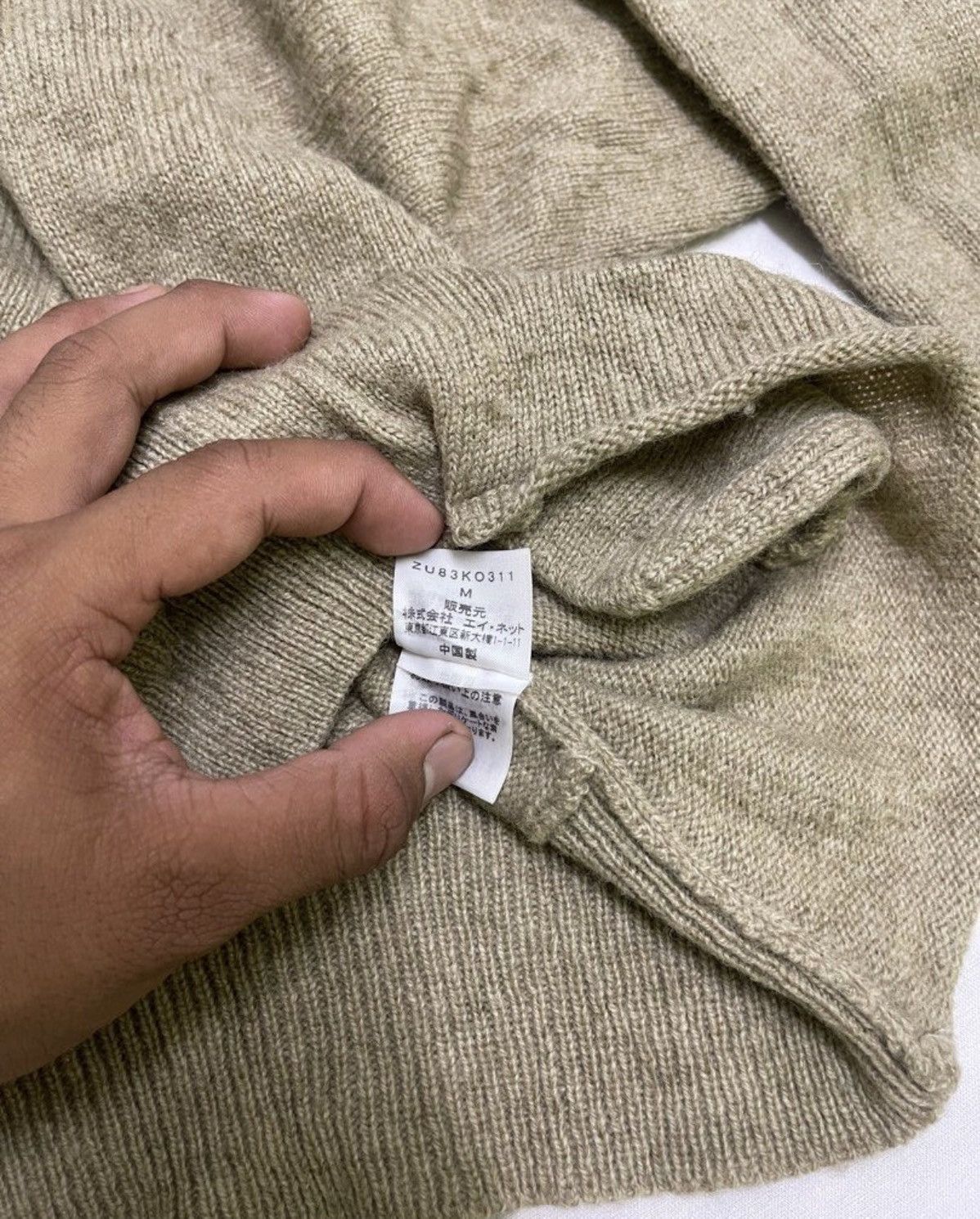 Issey Miyake Issey Miyake Zucca Cropped Sweaters Size M / US 6-8 / IT 42-44 - 5 Thumbnail