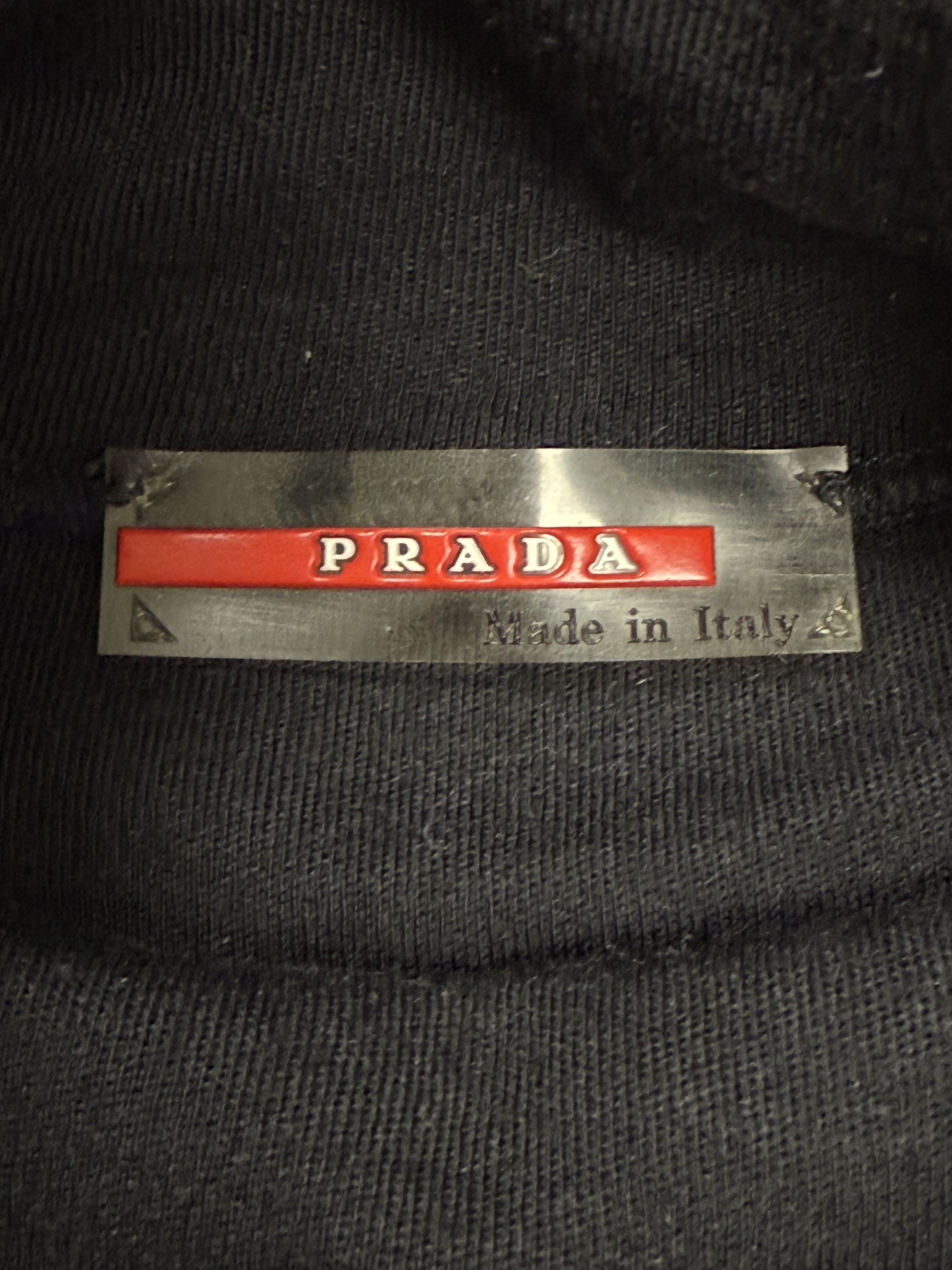 Prada Prada Virgin Wool Turtleneck Sweater Black Size L / US 10 / IT 46 - 7 Thumbnail