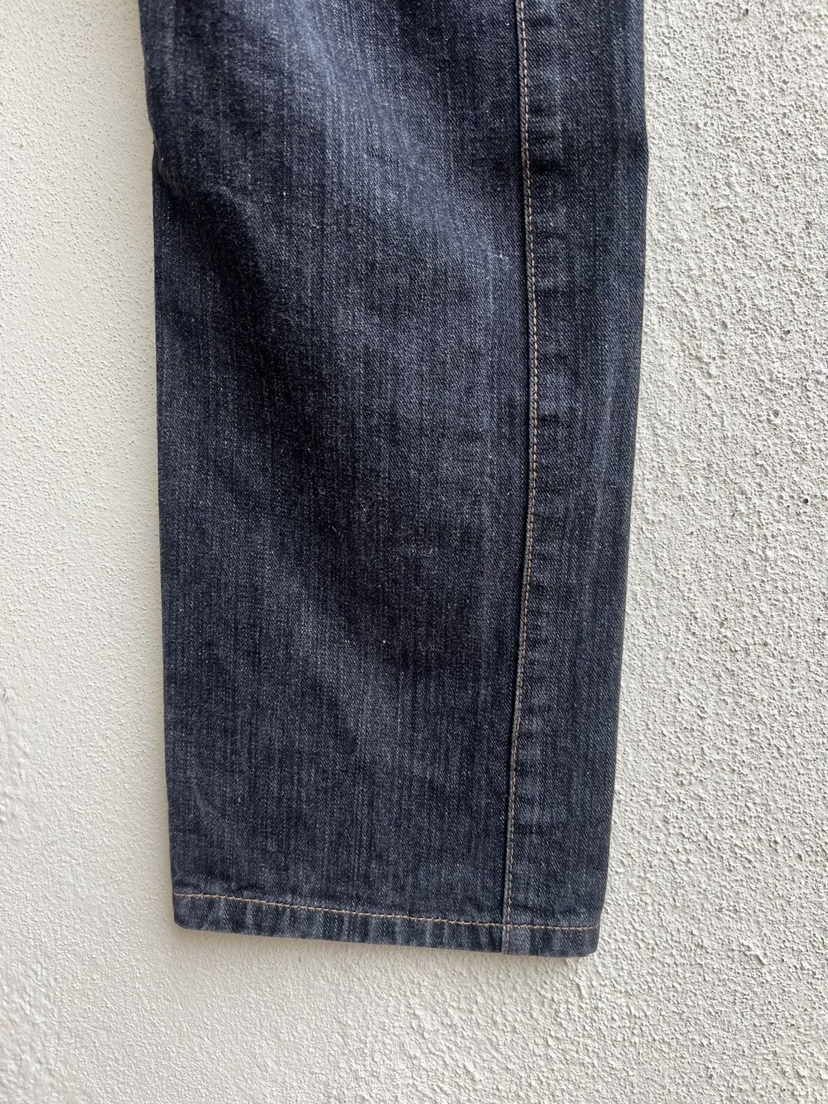 Japanese Brand Rare! Rimaster Japan Triple Waist Denim Jeans Size US 32 / EU 48 - 13 Thumbnail