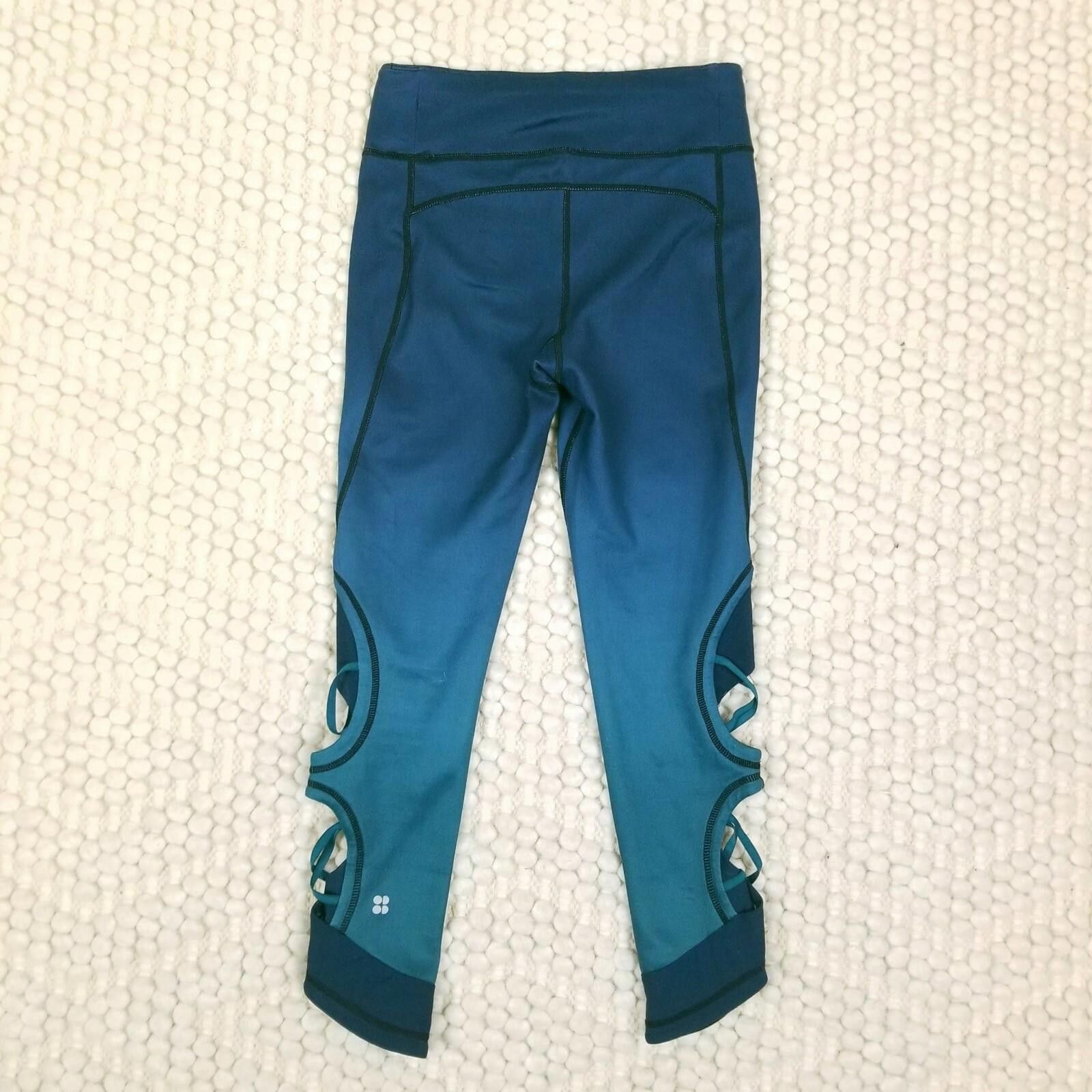 Designer Sweaty Betty Reversible Chandrasana 7/8 Leggings Sz XS Size 26" / US 2 / IT 38 - 2 Thumbnail