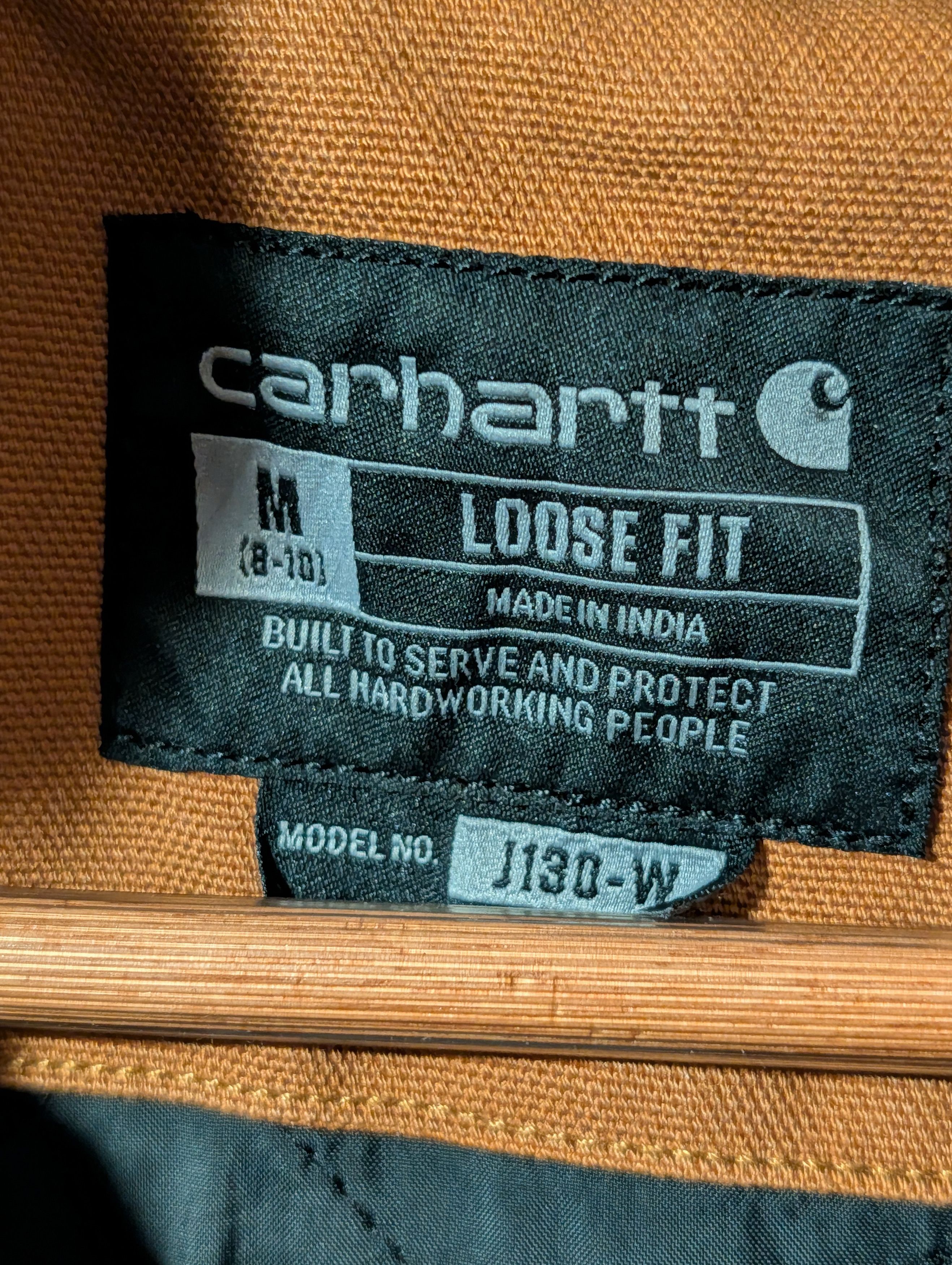 Carhartt NWT Carhartt J130 Duck Canvas Hooded Jacket Womens Quilted Size M / US 6-8 / IT 42-44 - 7 Thumbnail