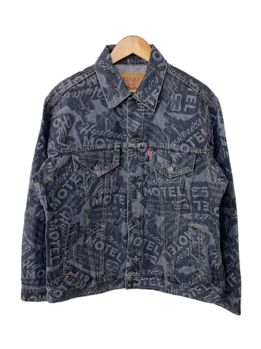 Hysteric Glamour Hysteric Glamour Motel Pattern Denim Denim Jacket Black Size US L / EU 52-54 / 3 - 1 Thumbnail