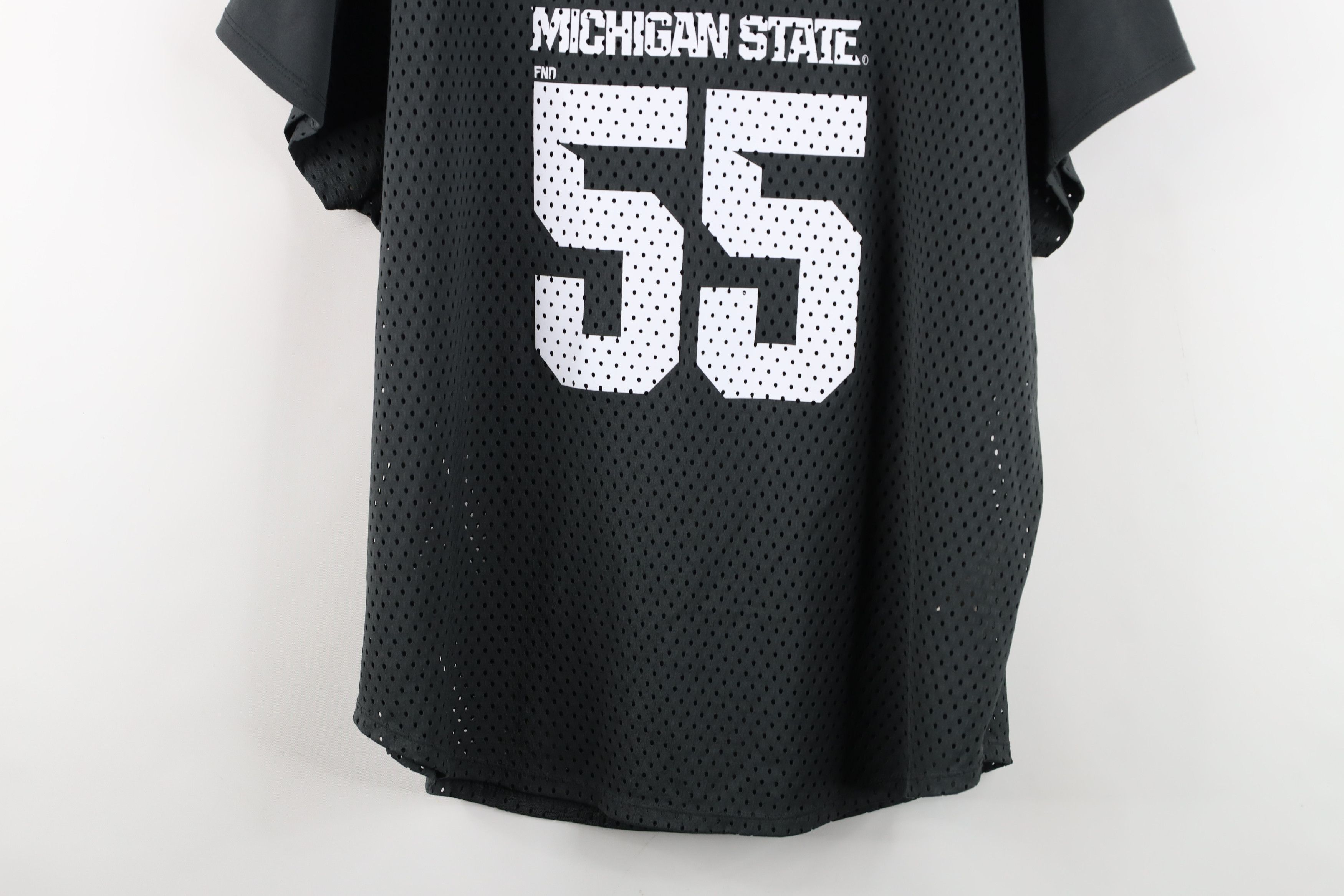 Nike Nike Dolman Sleeve Michigan State University Football Jersey Size XL / US 12-14 / IT 48-50 - 3 Thumbnail