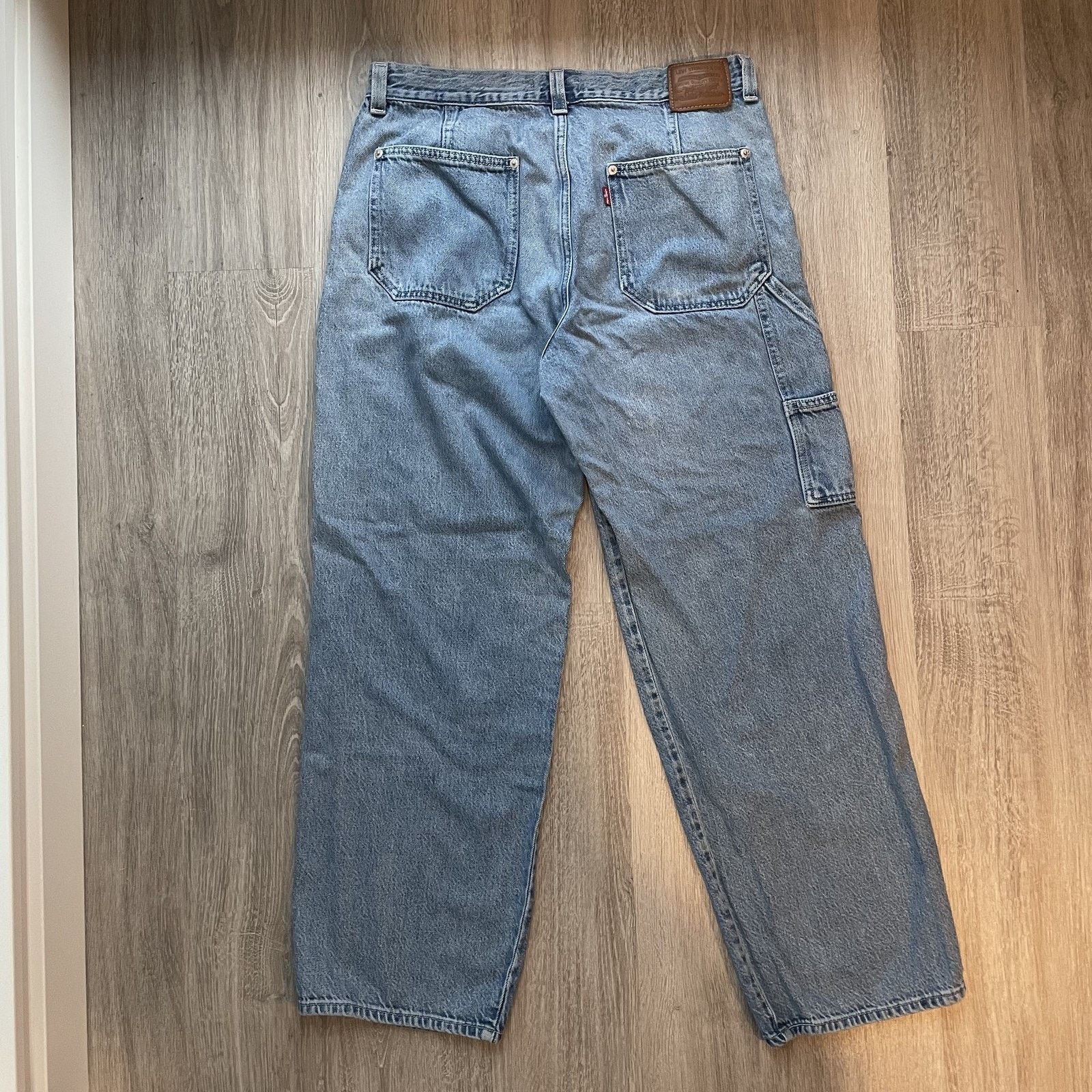 Levi's Levi's Premium Dad Utility Jeans Men's 30 Blue Relaxed Fit Size US 30 / EU 46 - 9 Thumbnail