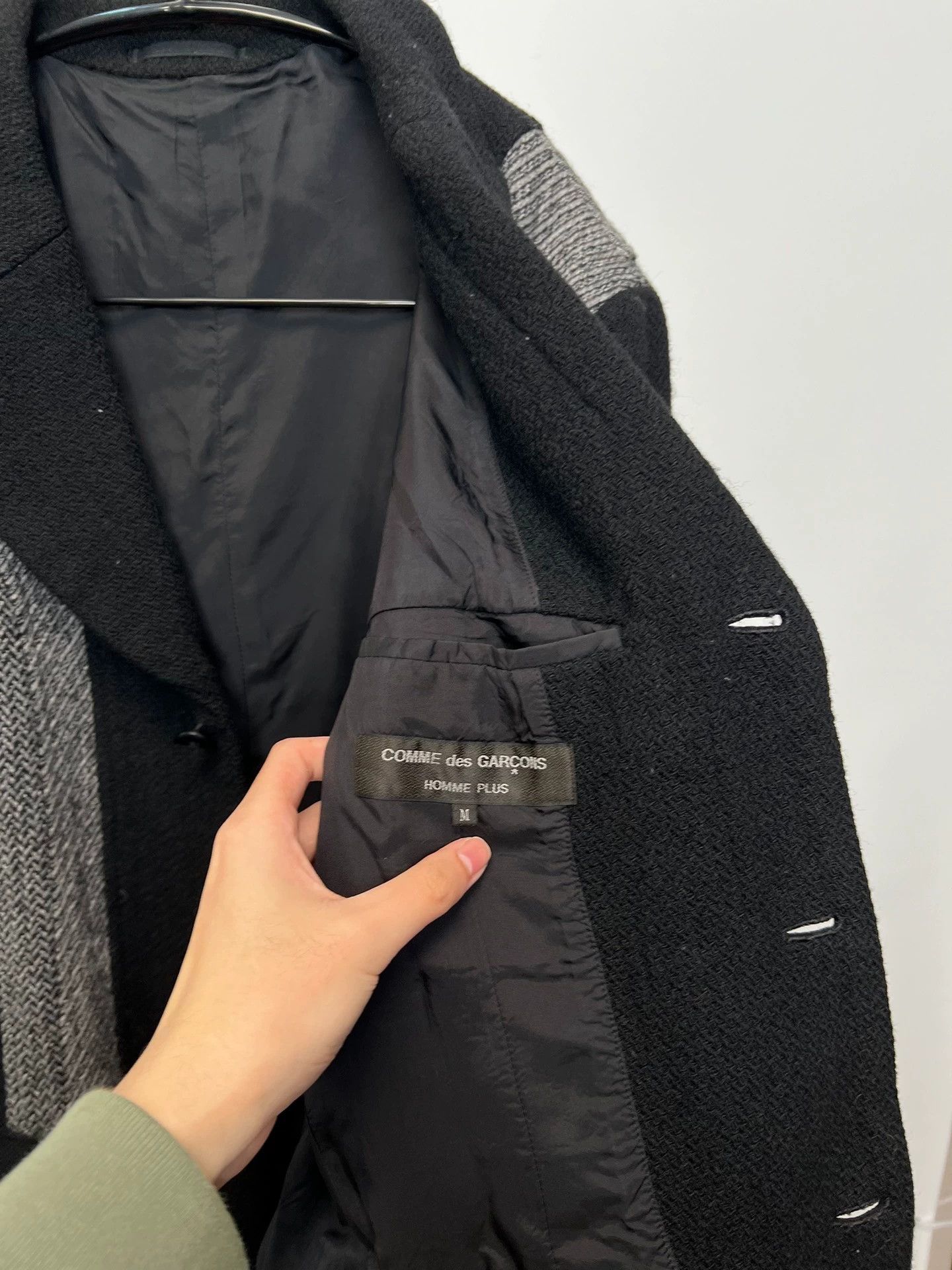 Comme des Garcons Comme des Garçons 03AW Wool Runway Suit Jacket Size US M / EU 48-50 / 2 - 6 Thumbnail